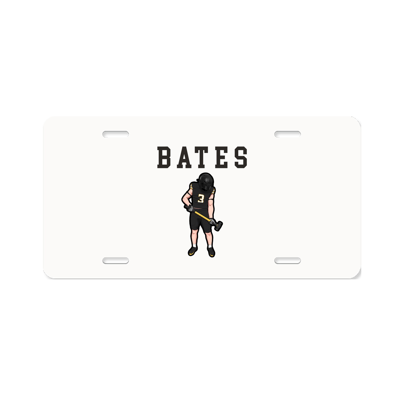 License Plate — Shirsey in Classic
