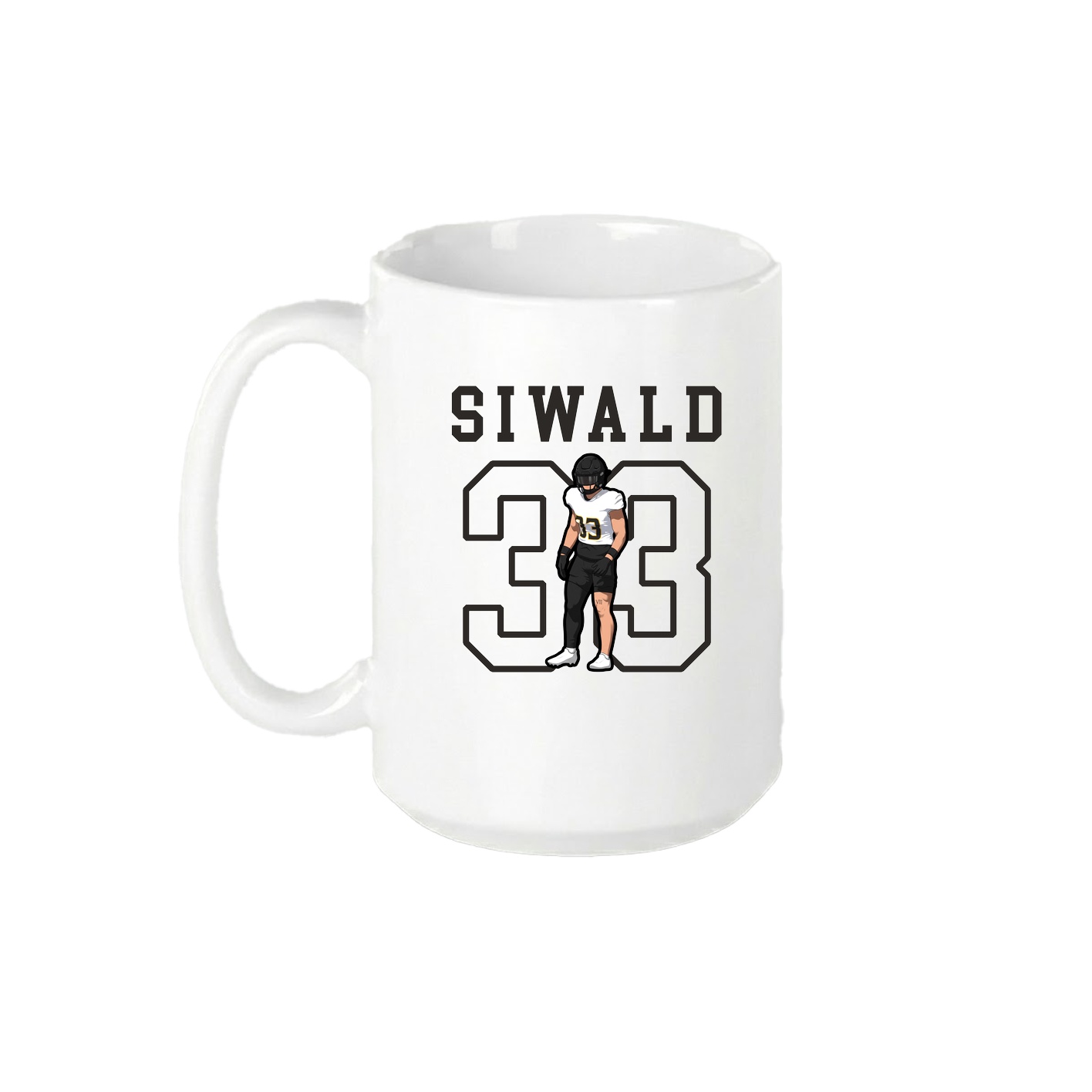 15oz Coffee Mug — Shirsey in White