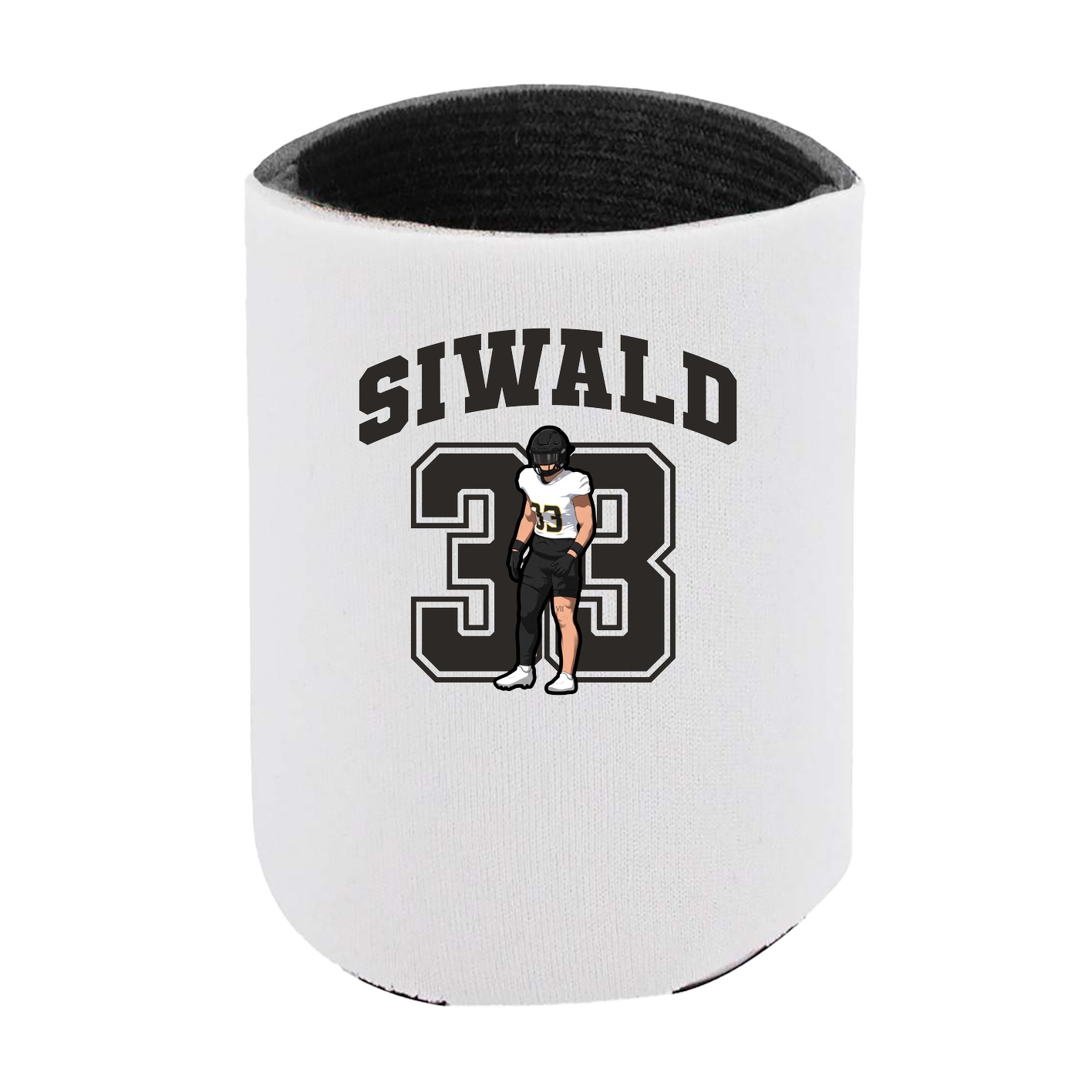 Can Holder — Number in White