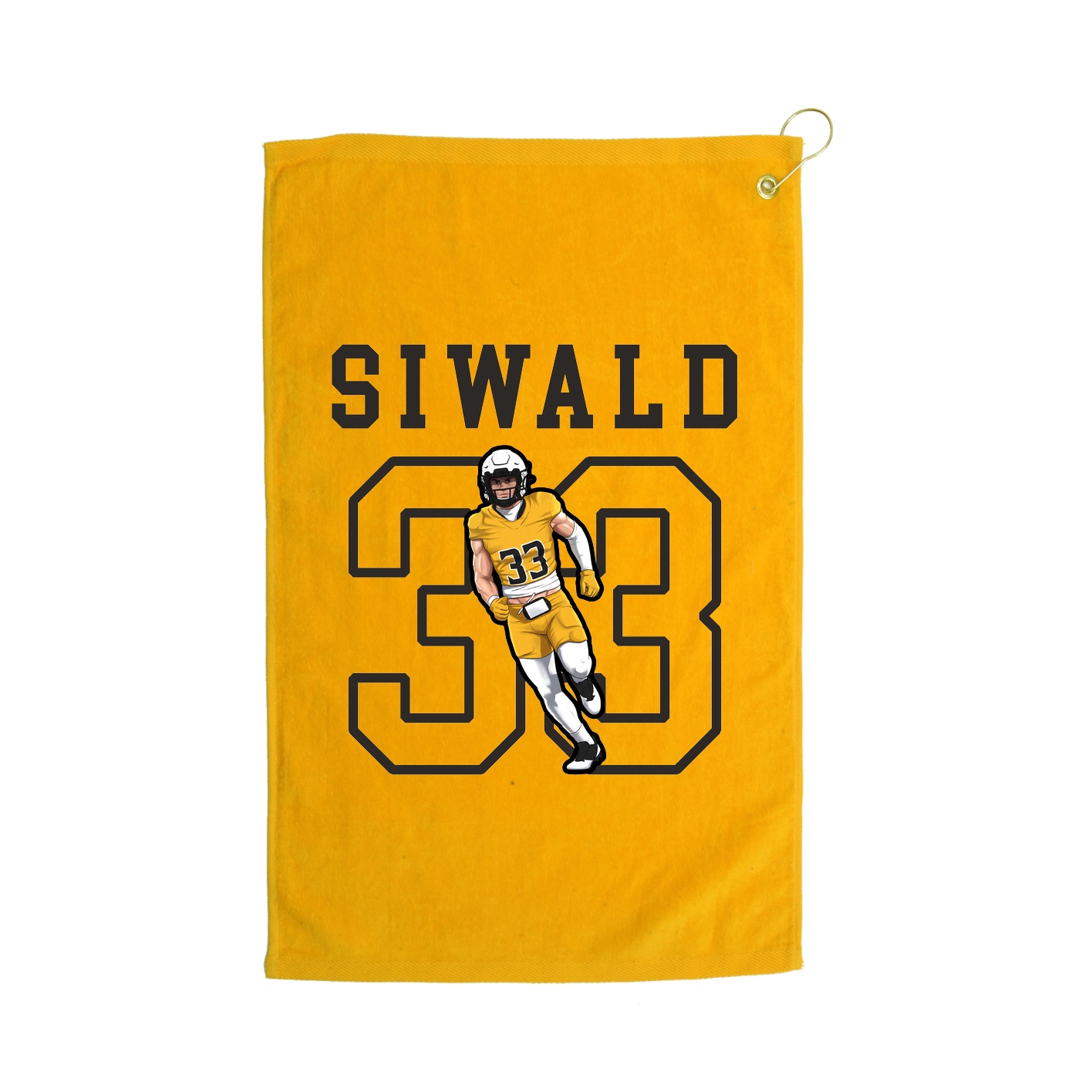 Golf Towel — Shirsey in Gold