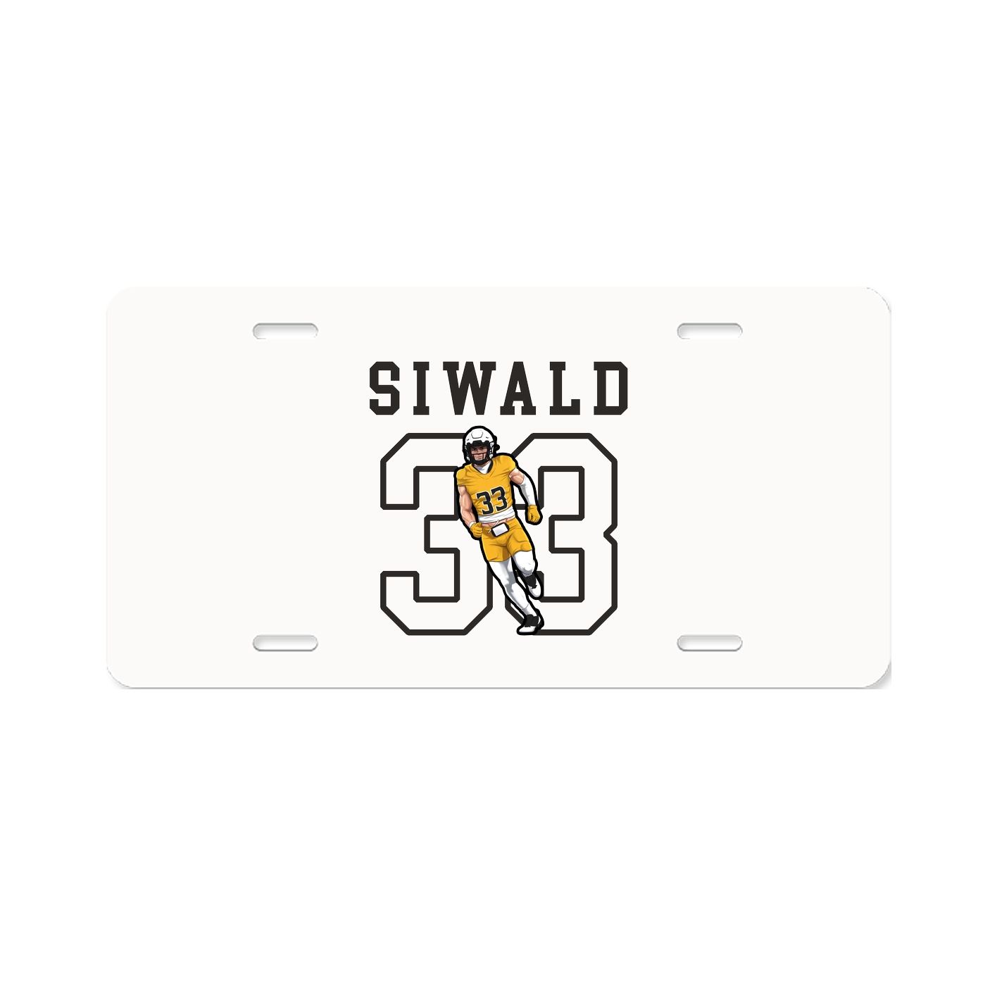 License Plate — Shirsey in Classic