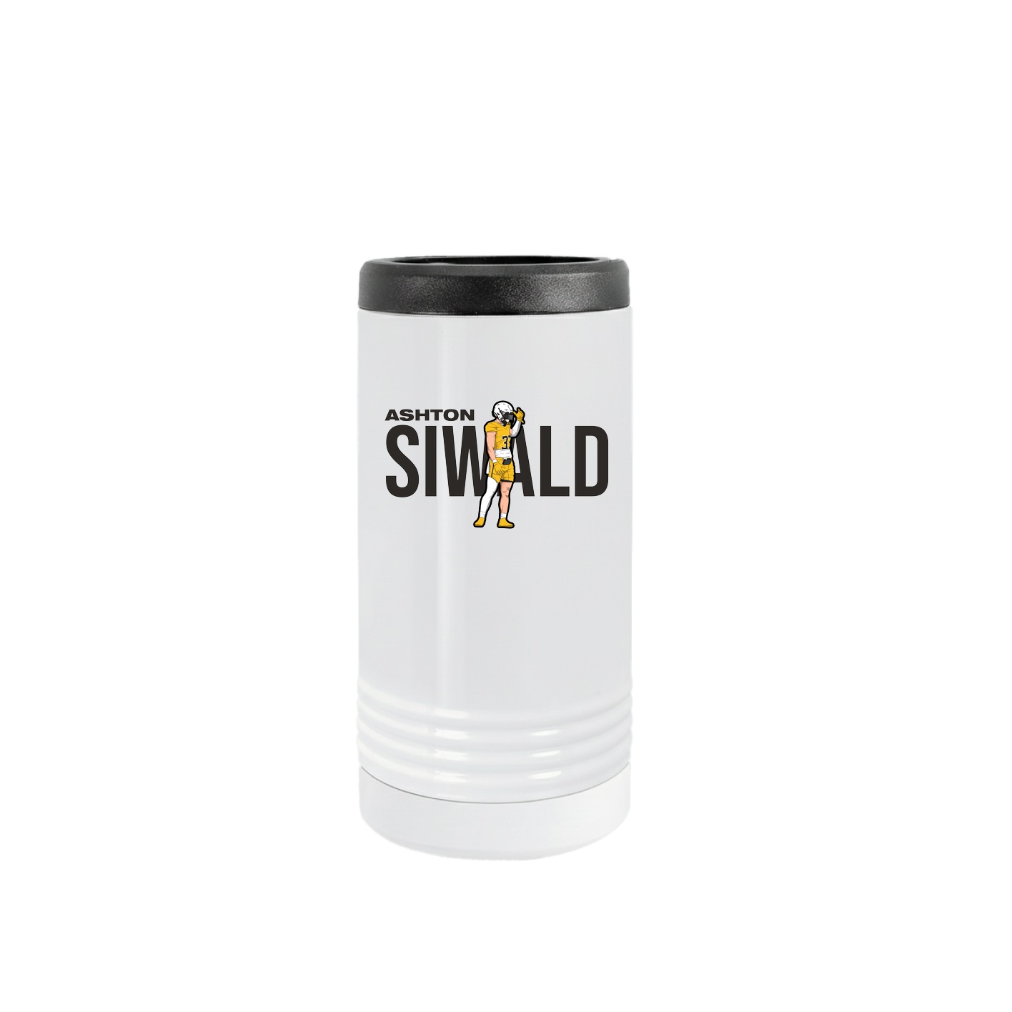 Slim Beverage Holder — Player Name in White