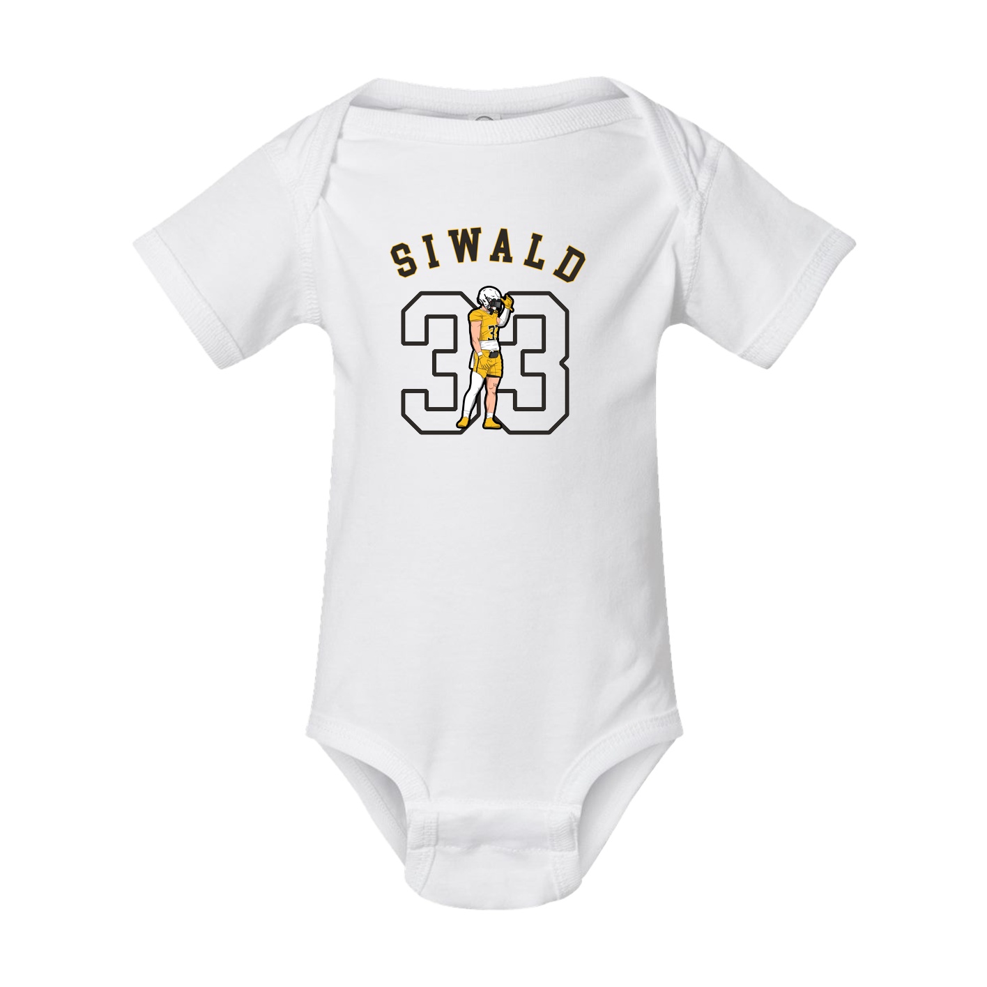 Baby Onesie — Shirsey Arch in White