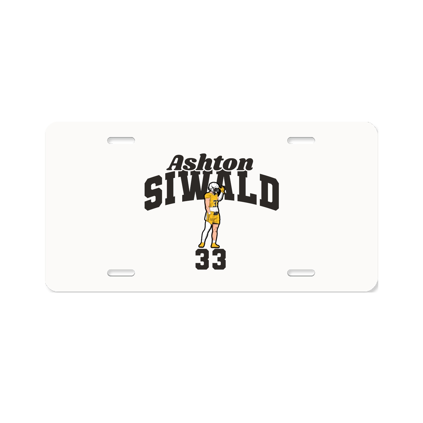 License Plate — Signature Arch in Classic