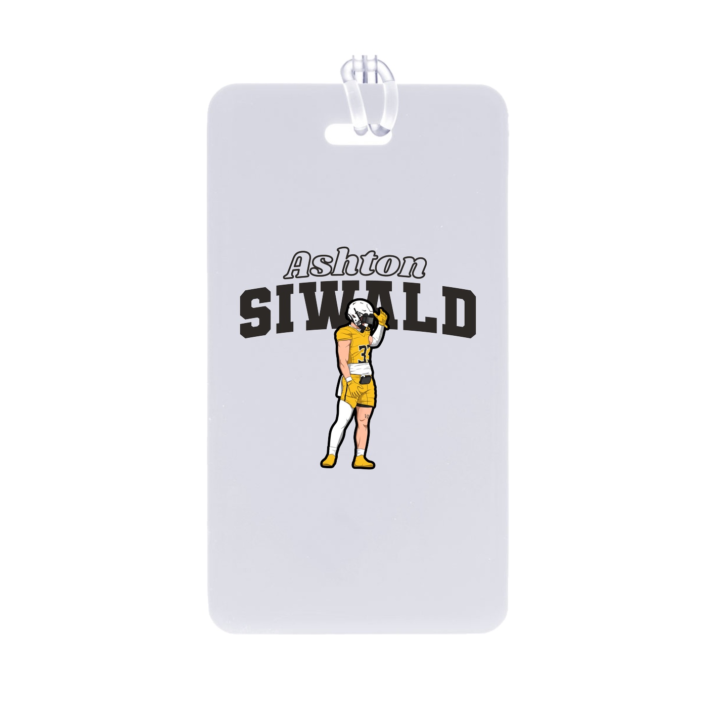 Bag Tag — Name Arch in Classic