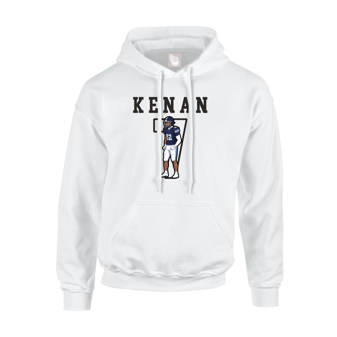 Youth Hoodie — Shirsey in White