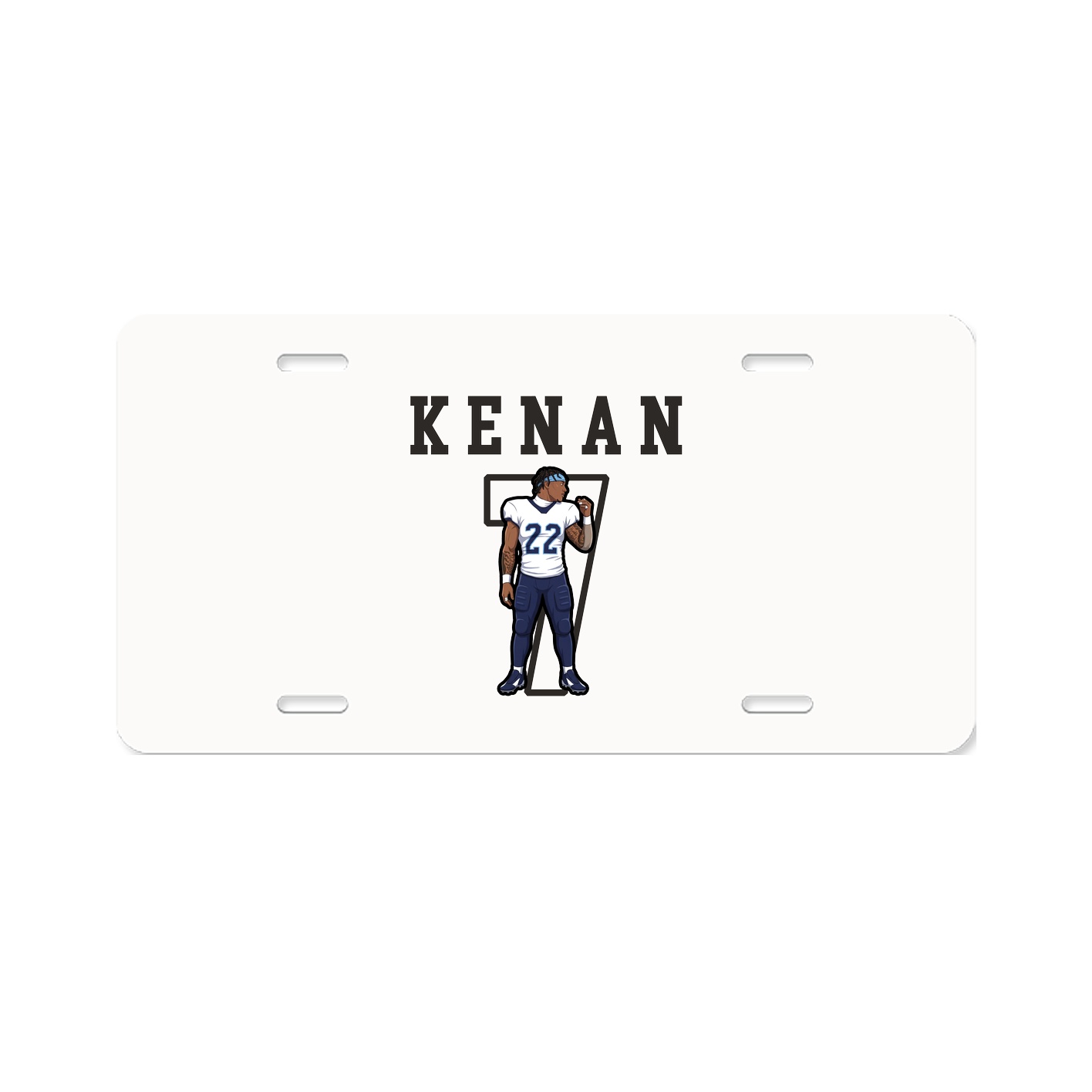 License Plate — Shirsey in Classic
