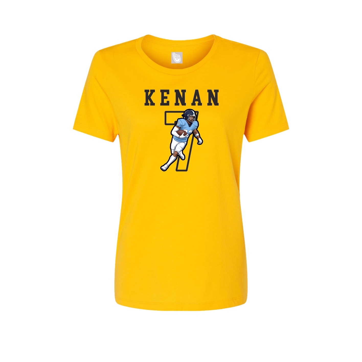 Fitted Women's Tee — Shirsey in Gold