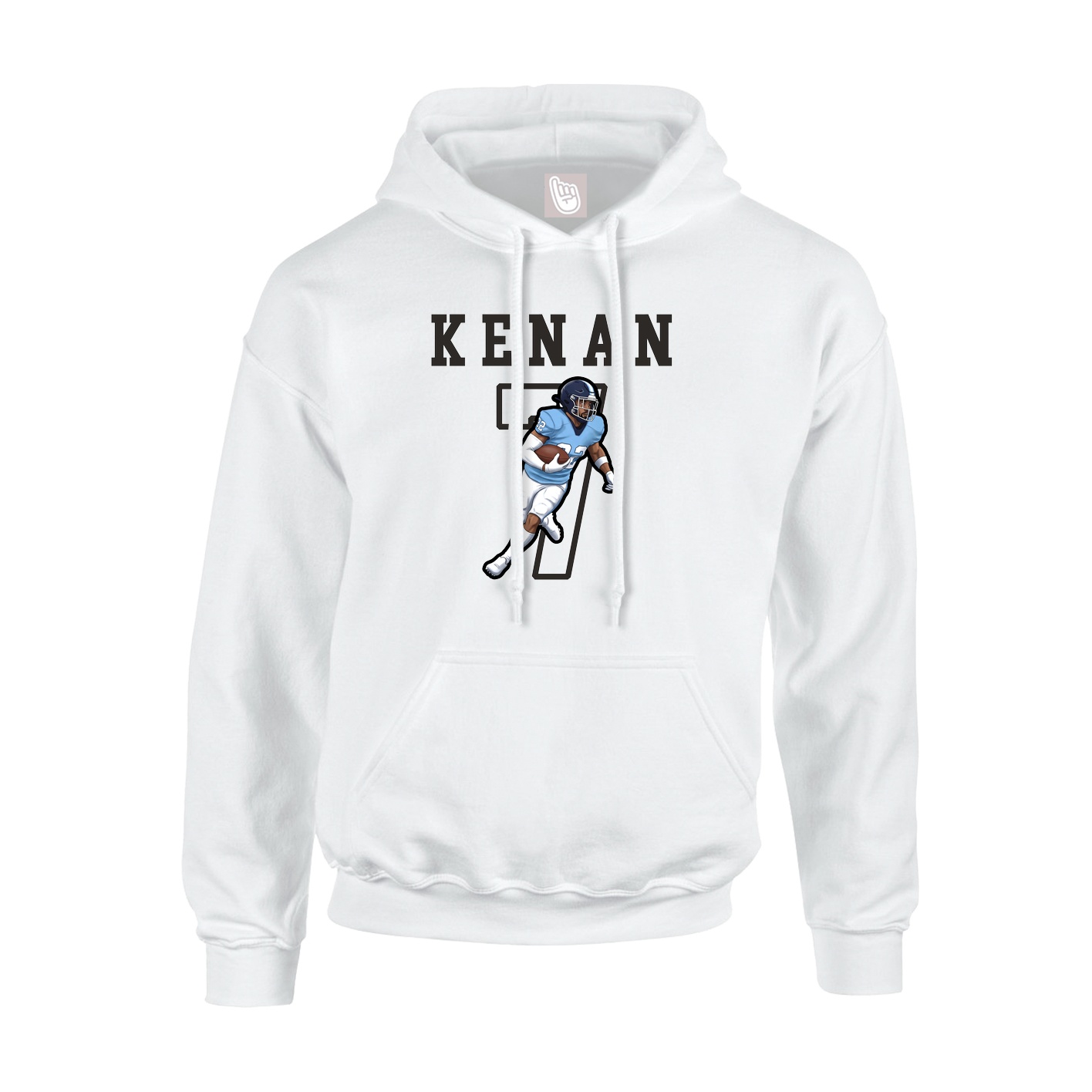 Hoodie — Shirsey in White