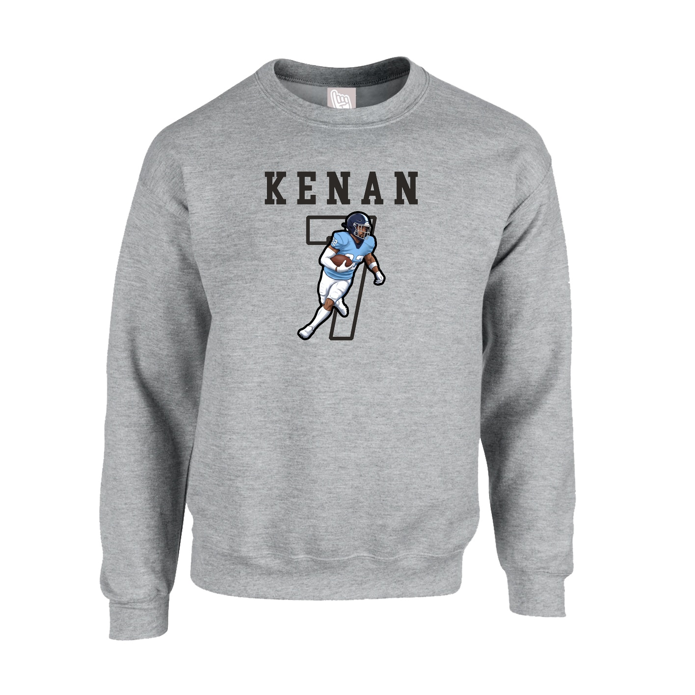 Fleece Crew — Shirsey in Grey