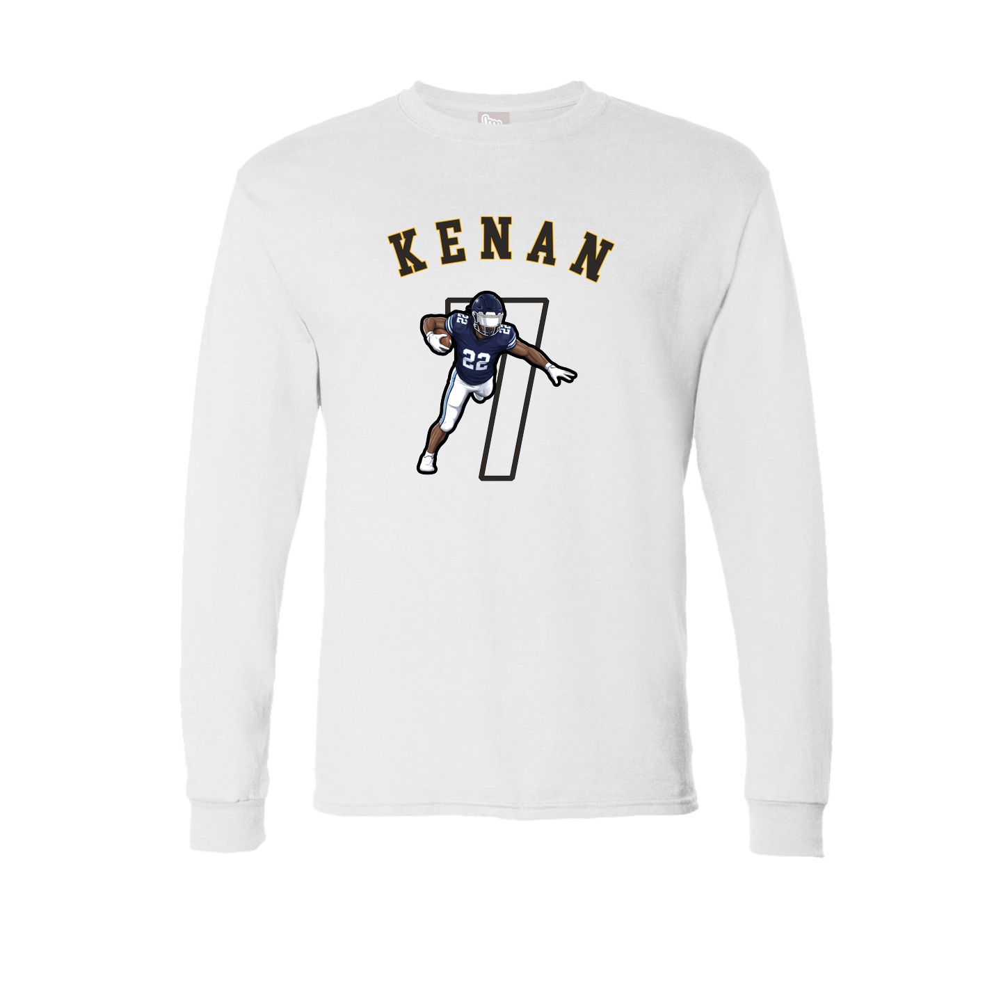 Long Sleeve Tee — Shirsey Arch in White