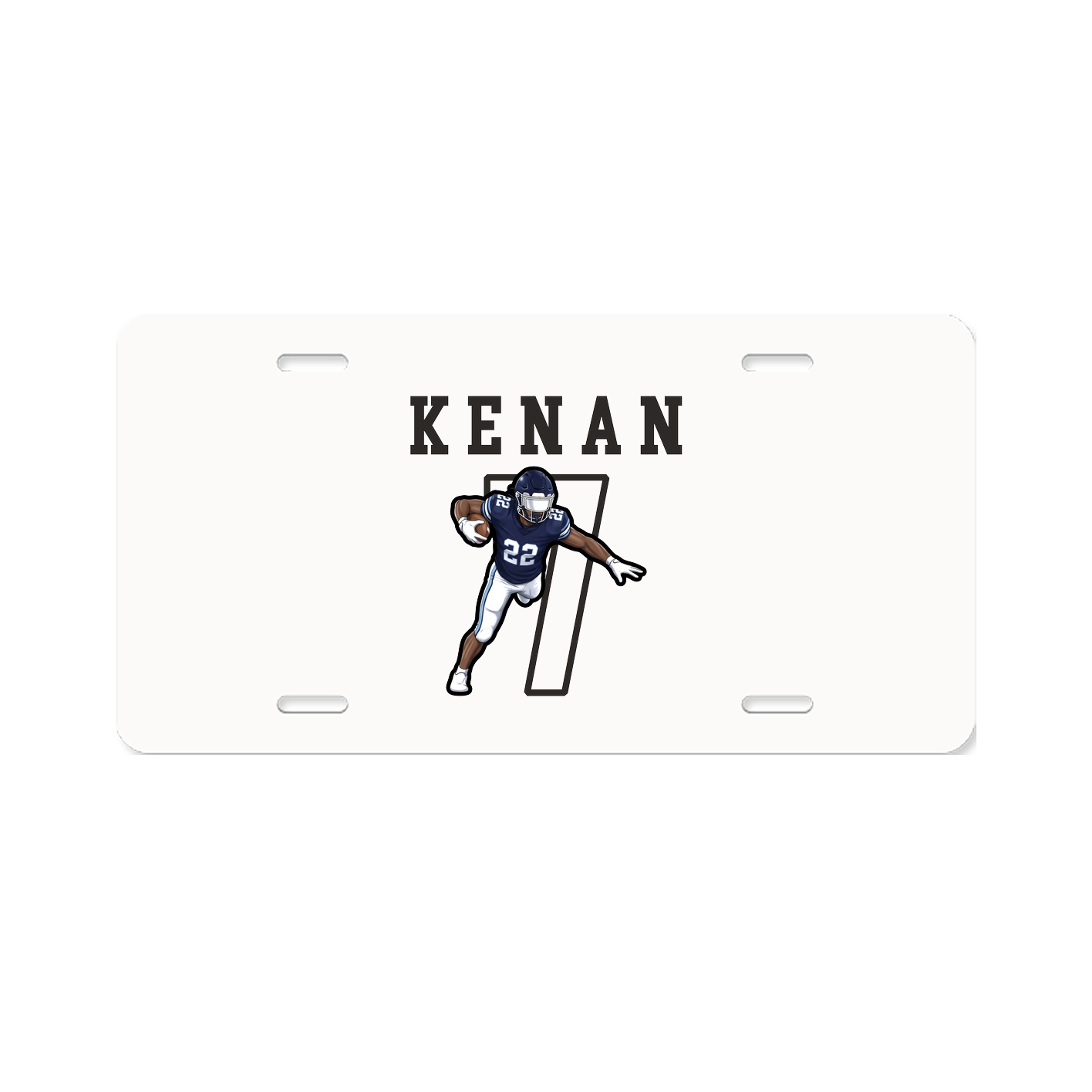 License Plate — Shirsey in Classic
