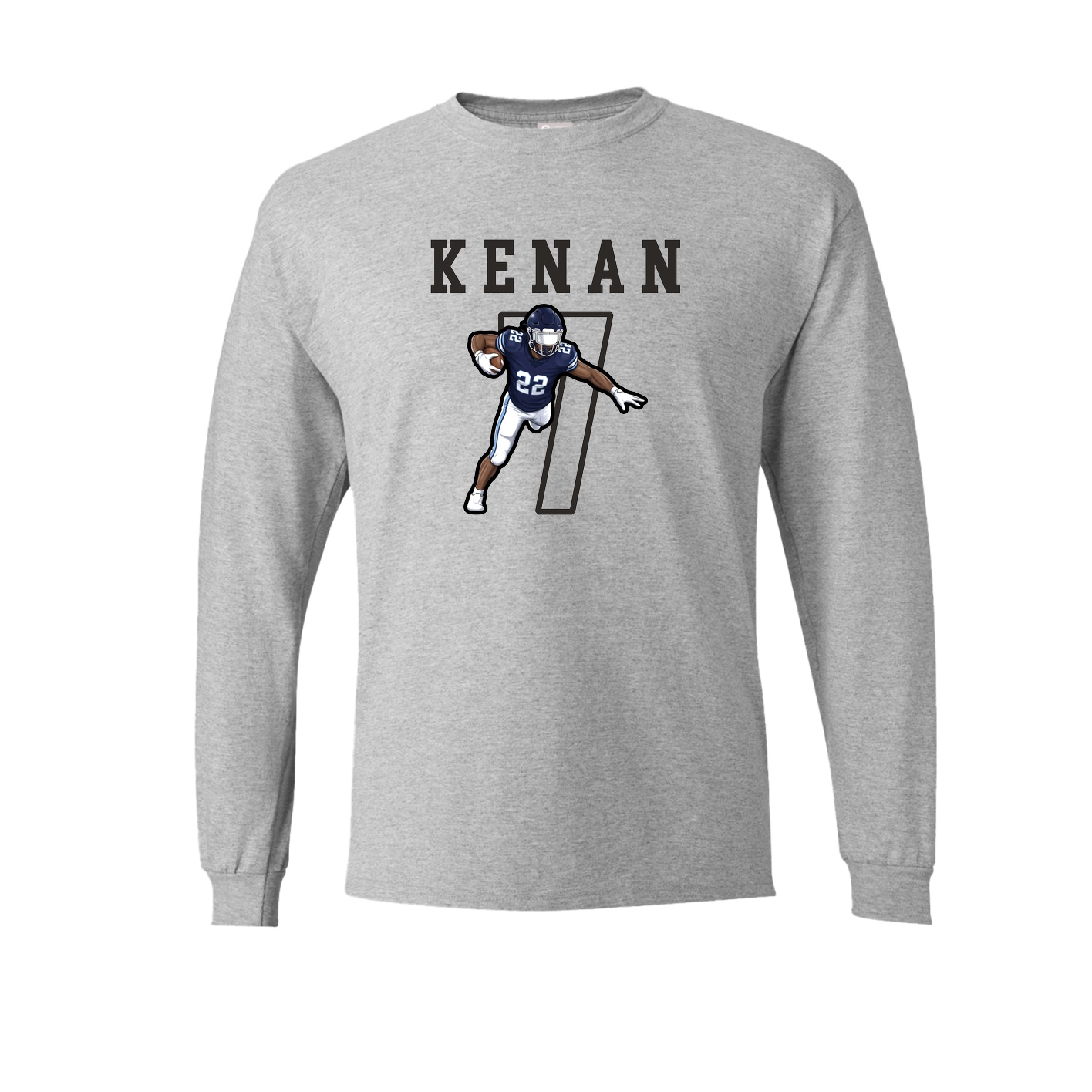 Long Sleeve Tee — Shirsey in Grey