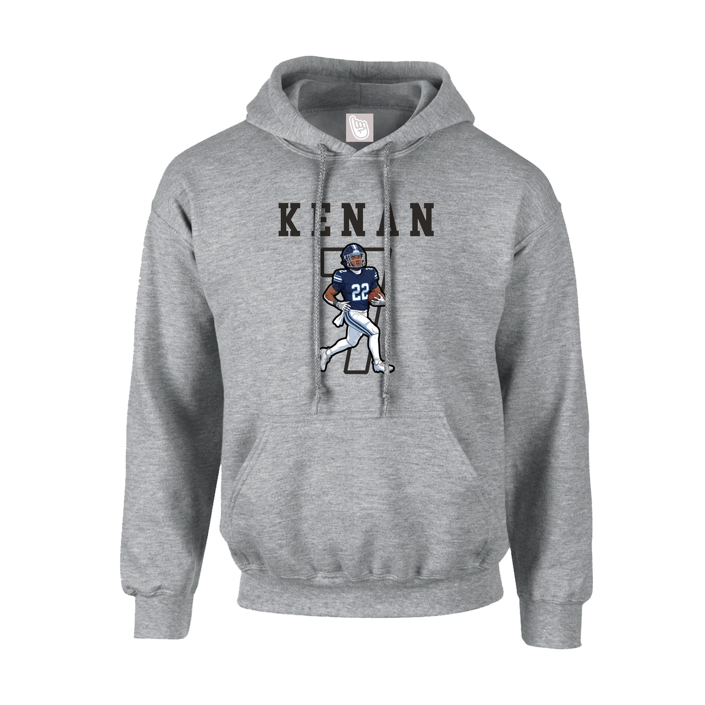 Hoodie — Shirsey in Grey