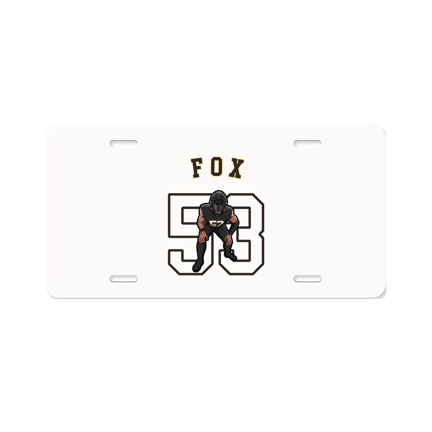 License Plate — Shirsey Arch in Classic