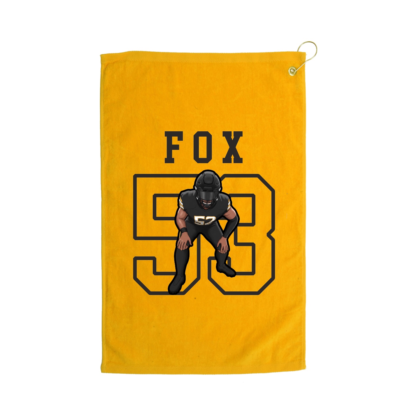 Golf Towel — Shirsey in Gold