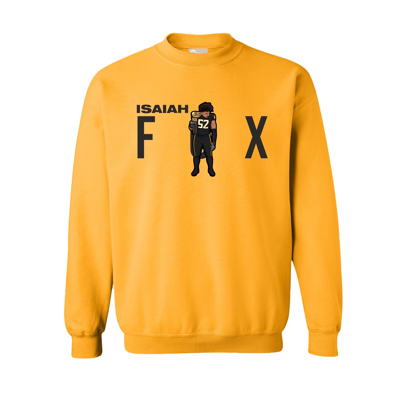 Fleece Crew — Player Name in Gold