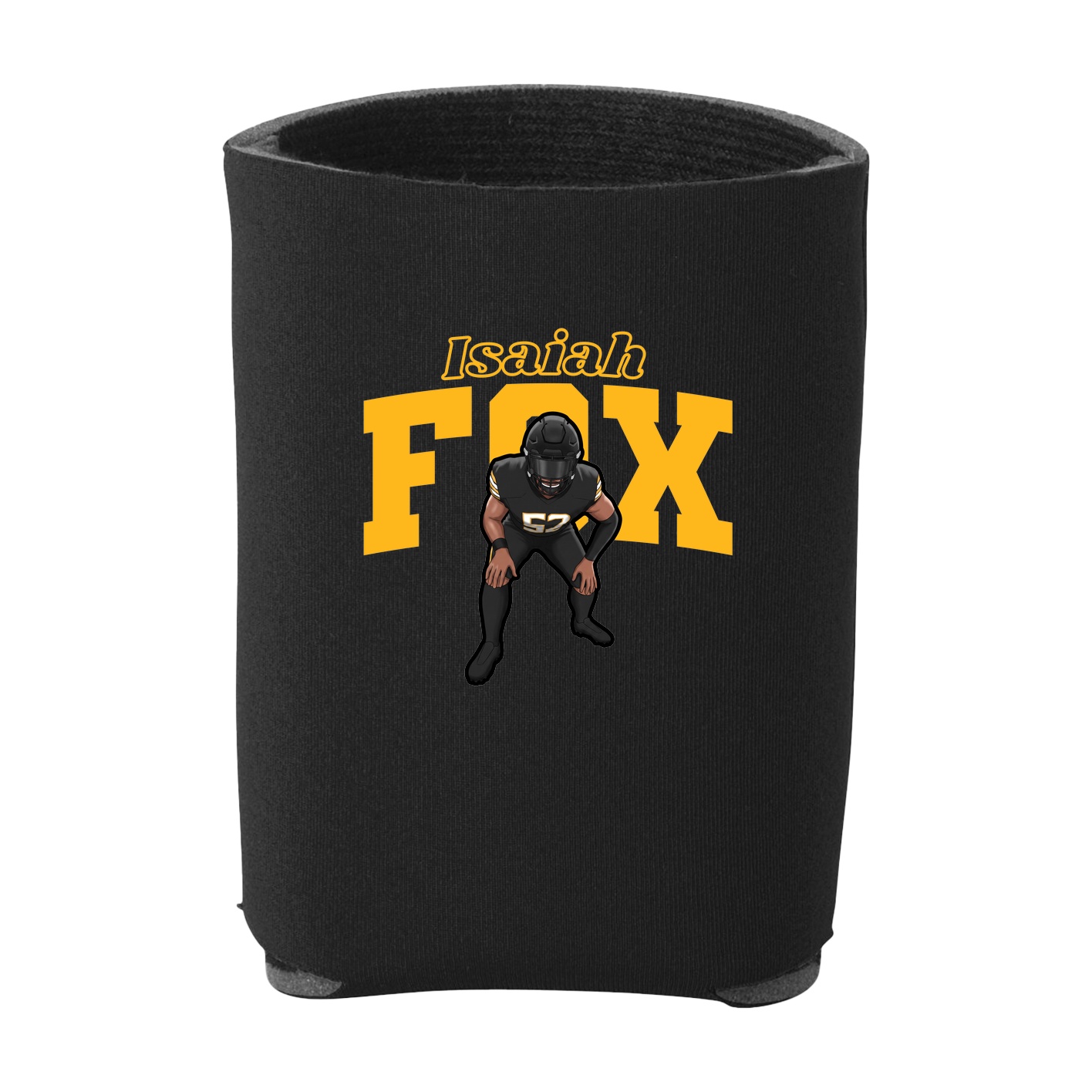 Can Holder — Name Arch in Black