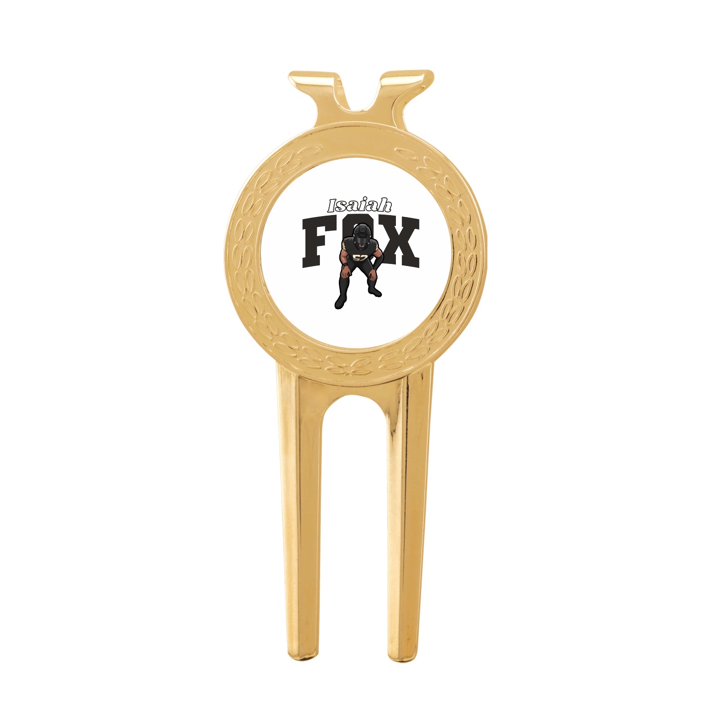 Divot Tool with Ball Marker — Name Arch in Classic