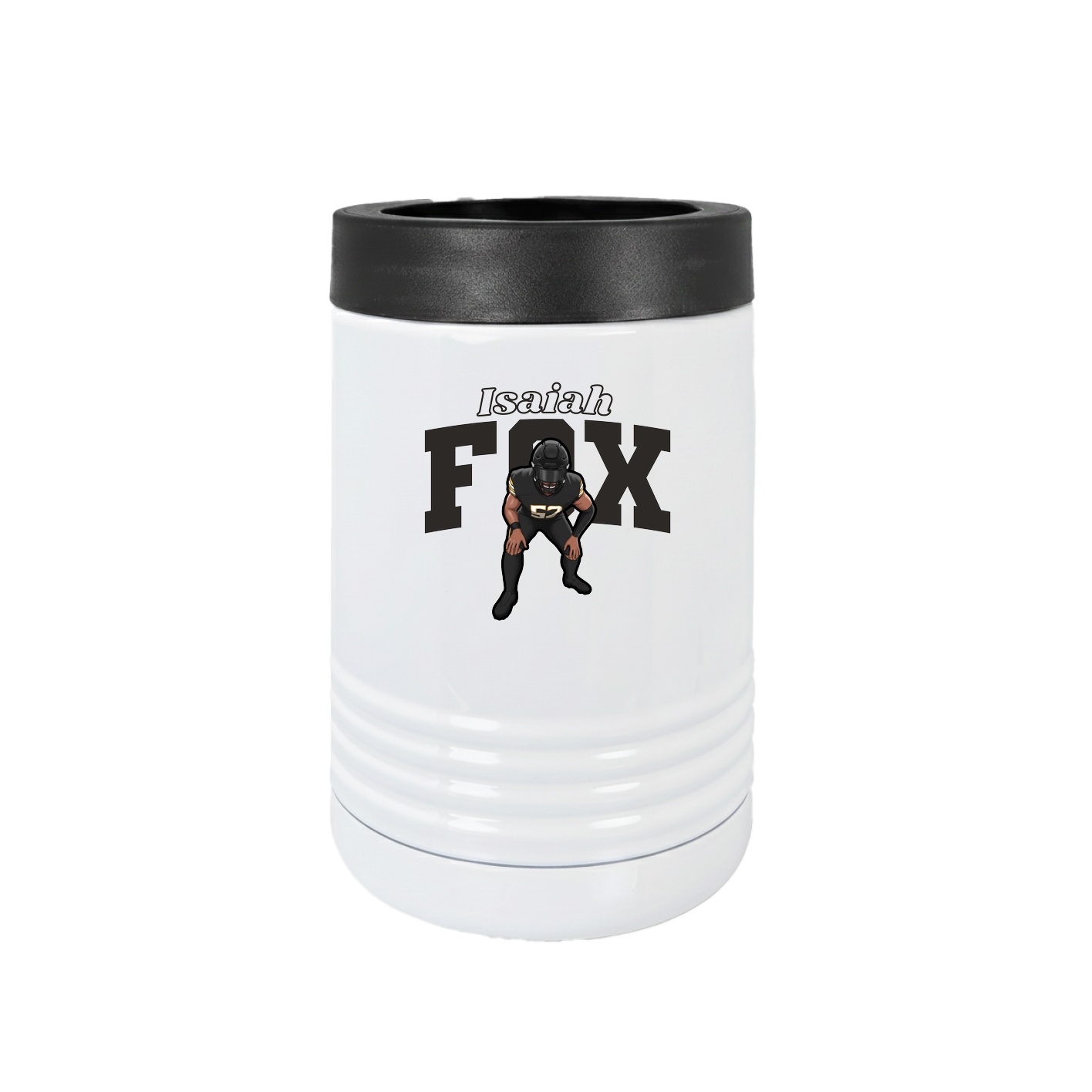Beverage Holder — Name Arch in White