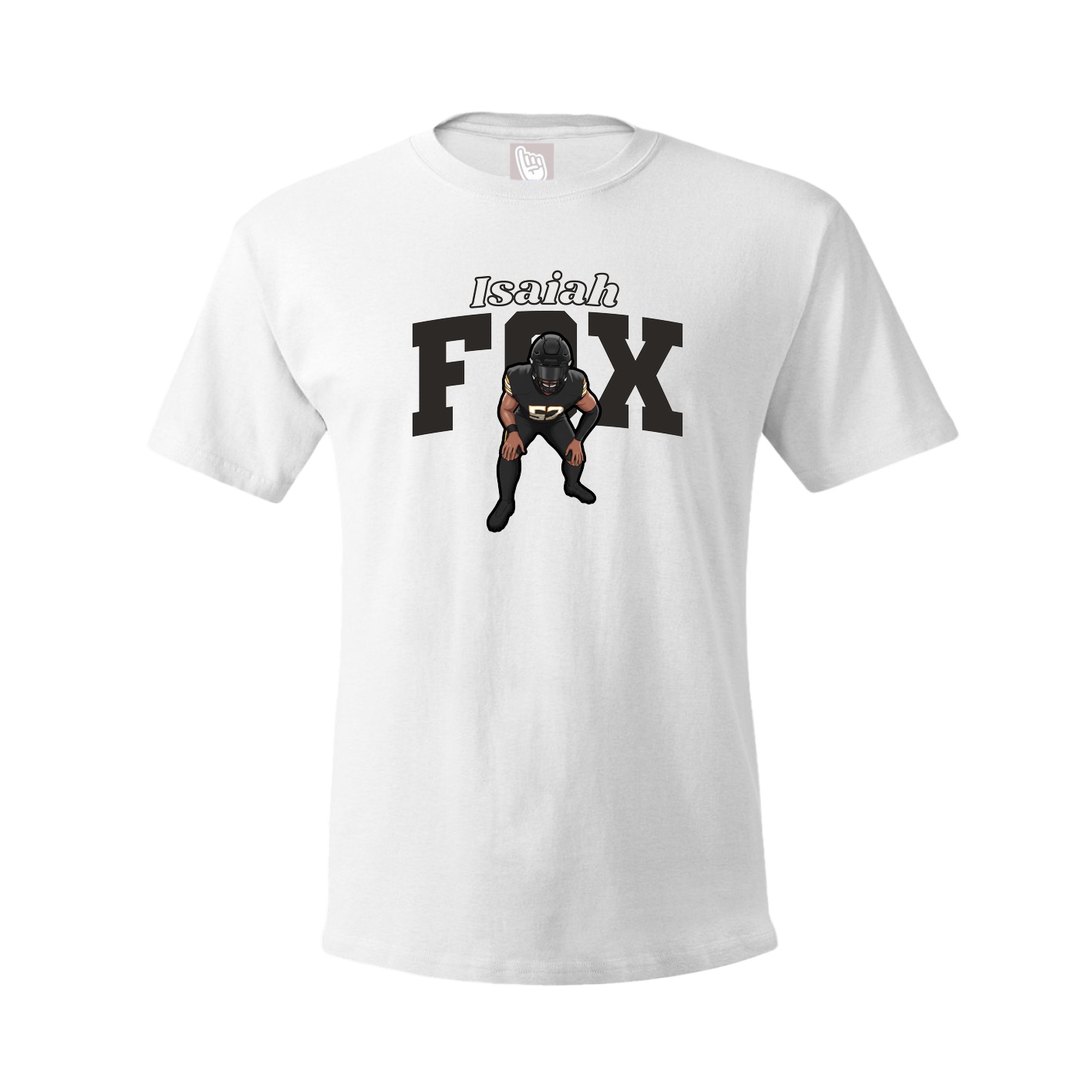 Tee — Name Arch in White