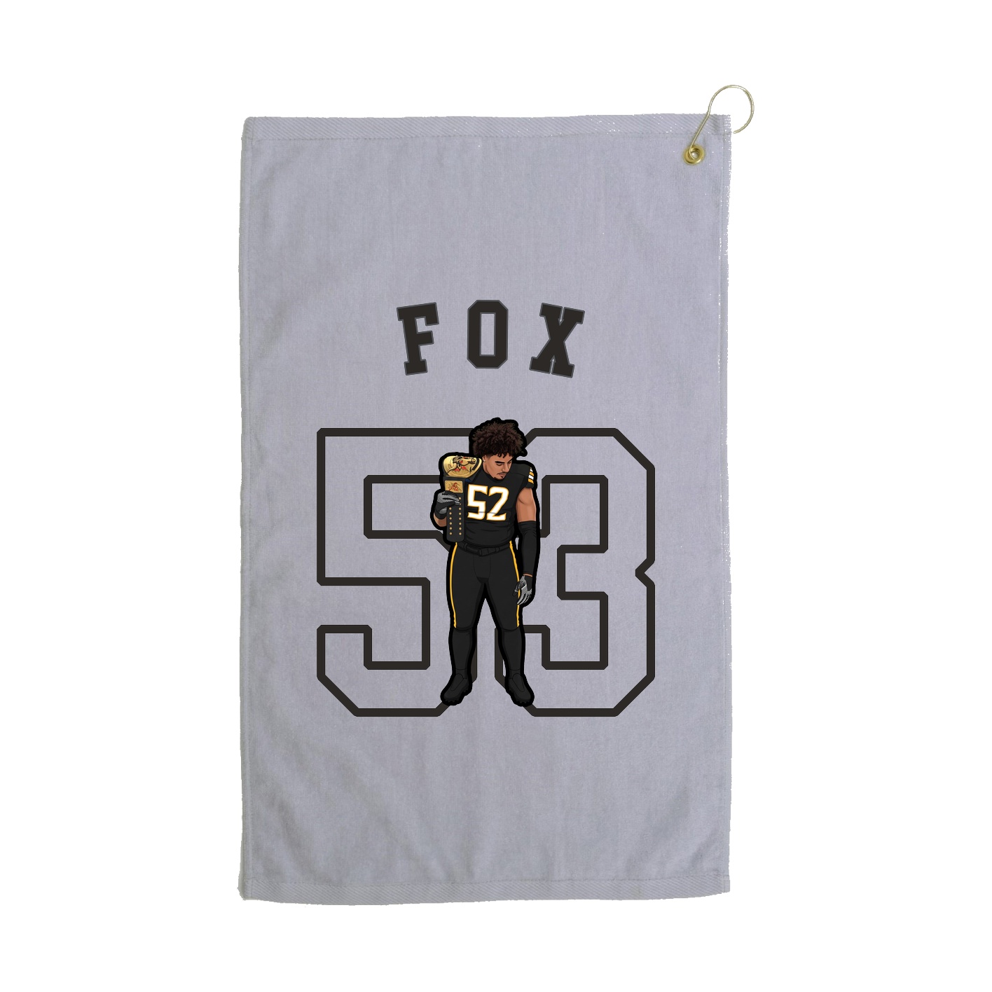 Golf Towel — Shirsey Arch in Grey
