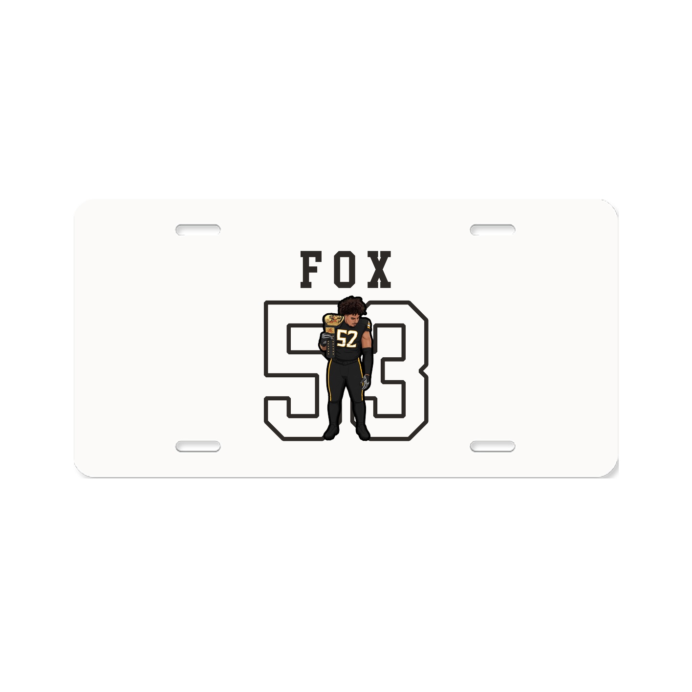 License Plate — Shirsey in Classic