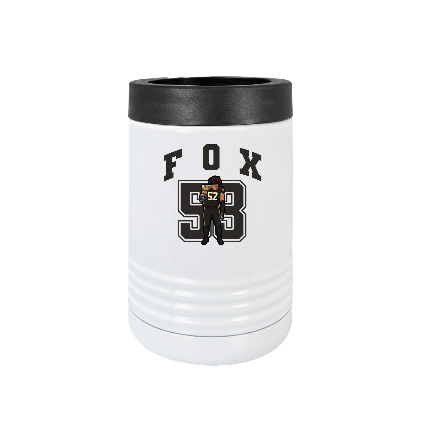 Beverage Holder — Number in White