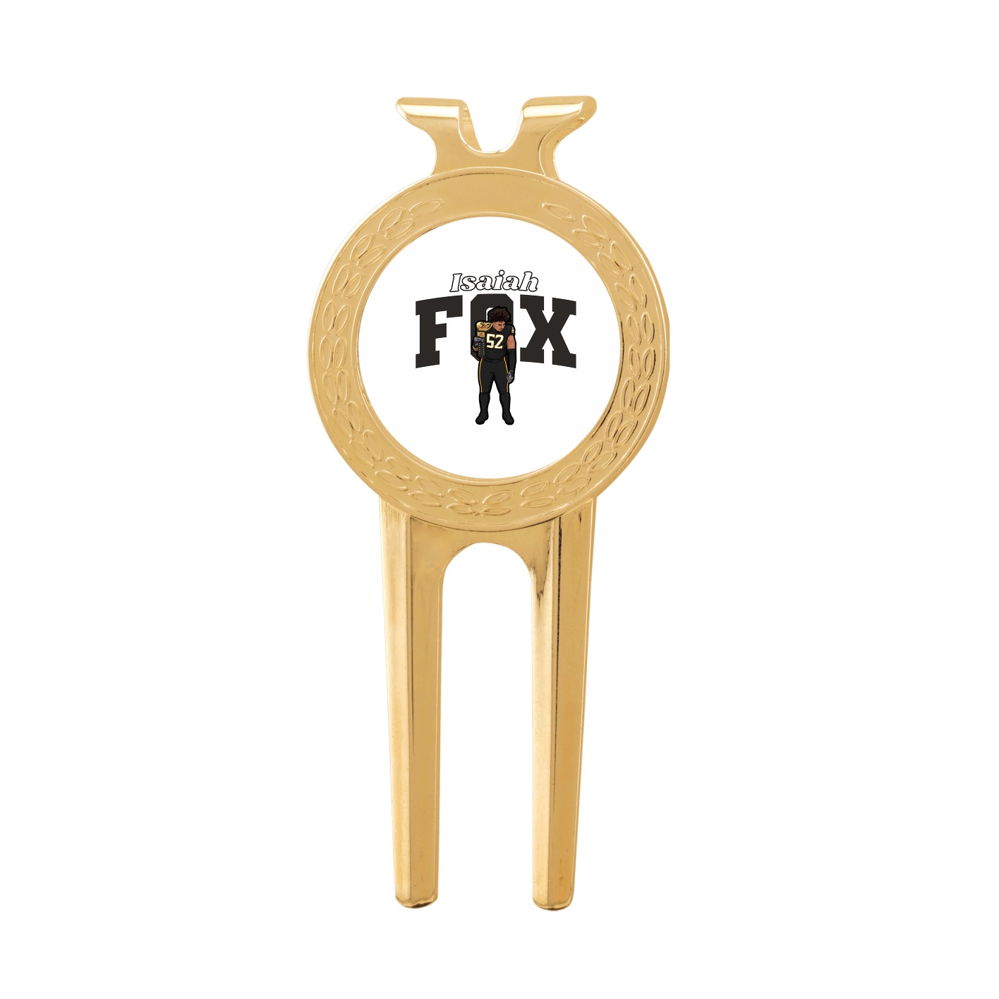 Divot Tool with Ball Marker — Name Arch in Classic