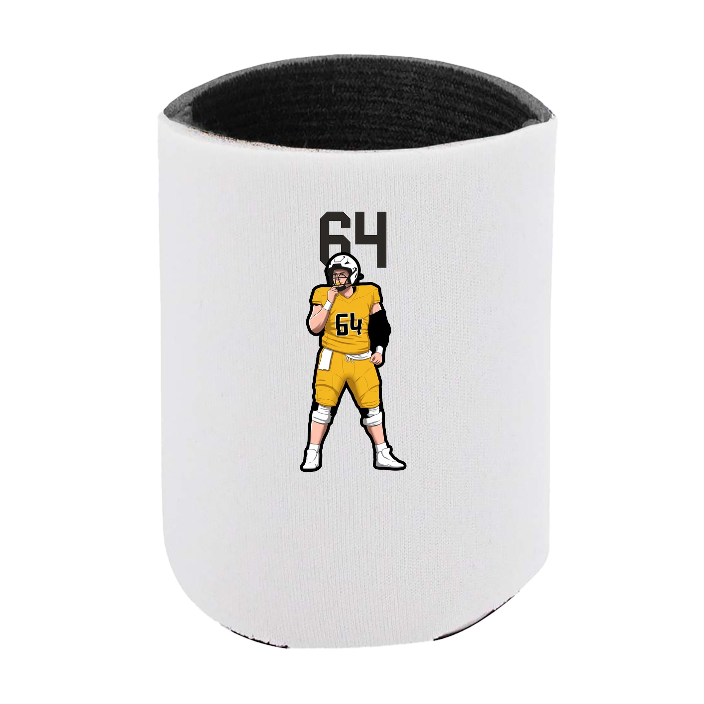 Can Holder — Number Top in White
