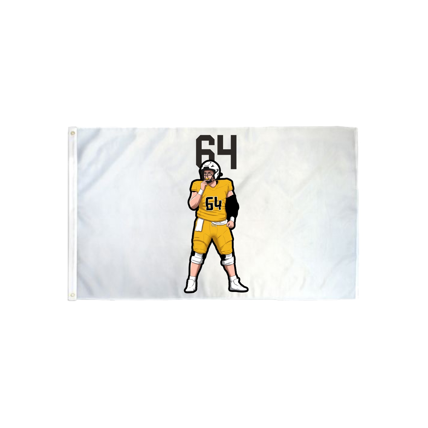 3x5 Flag — Number Top in Classic