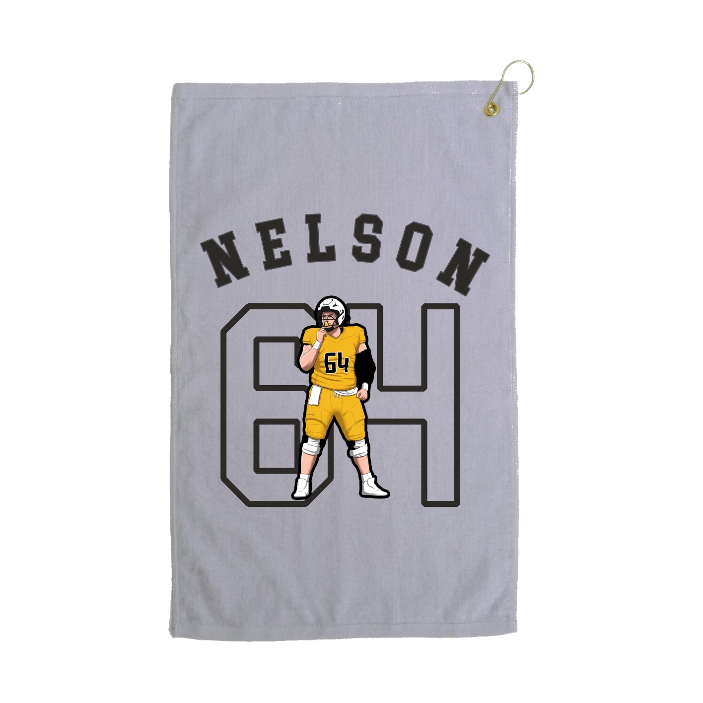 Golf Towel — Shirsey Arch in Grey