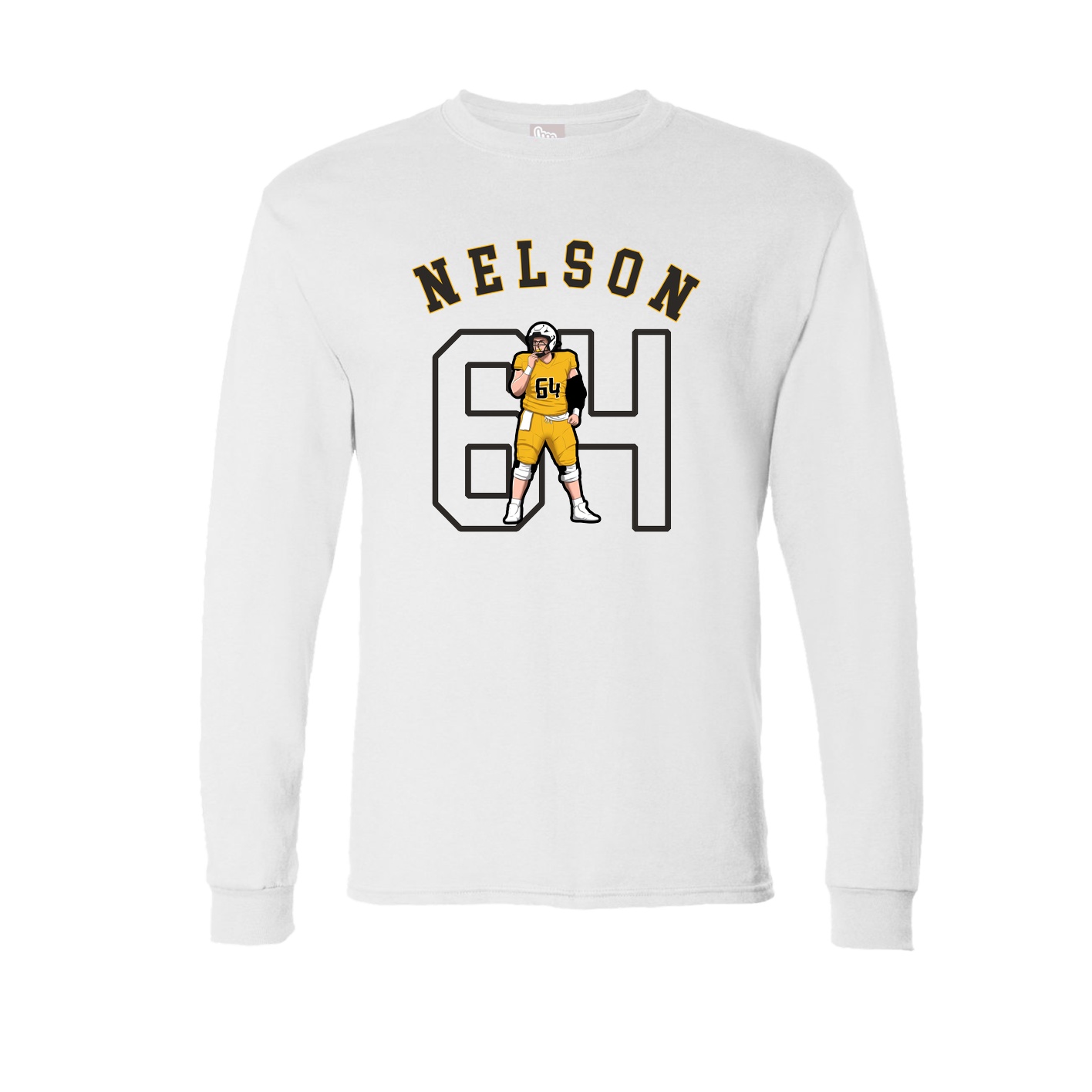 Long Sleeve Tee — Shirsey Arch in White