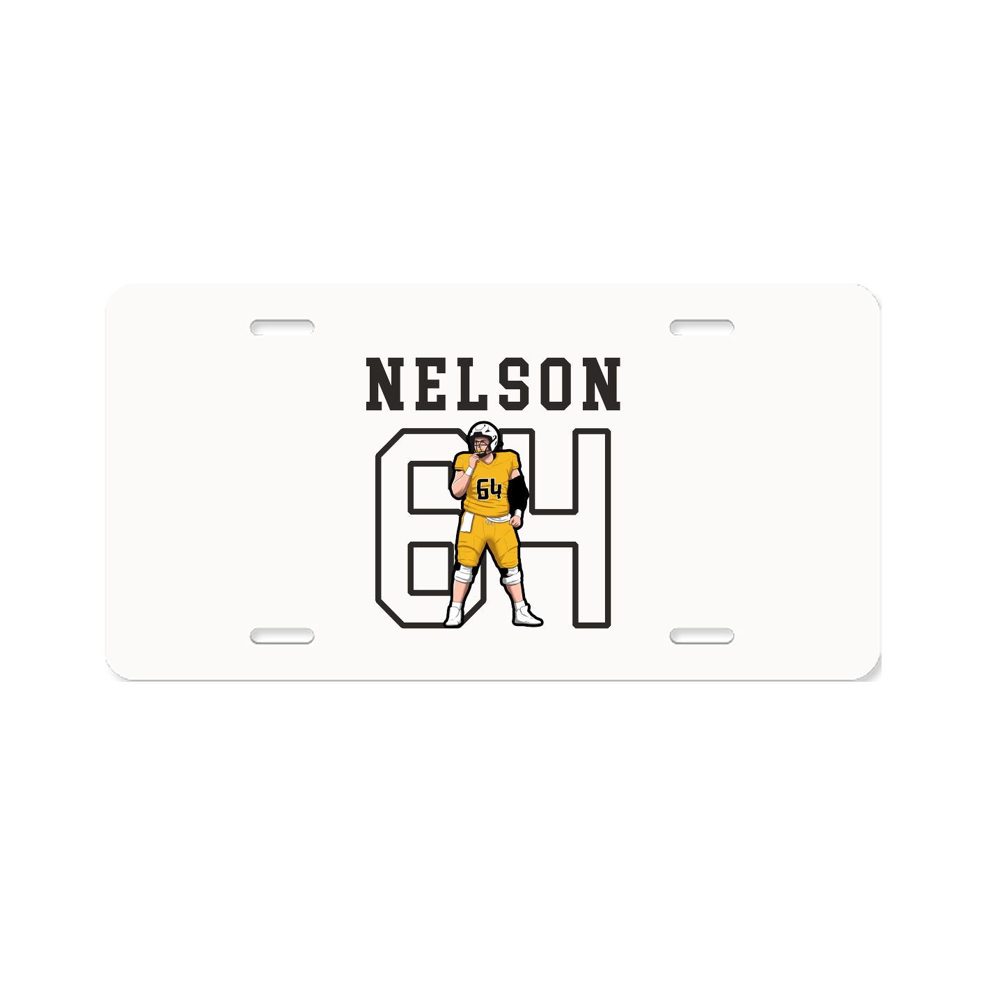 License Plate — Shirsey in Classic