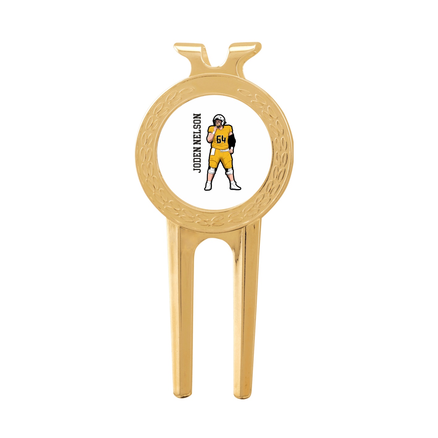 Divot Tool with Ball Marker — Name Vertical in Classic