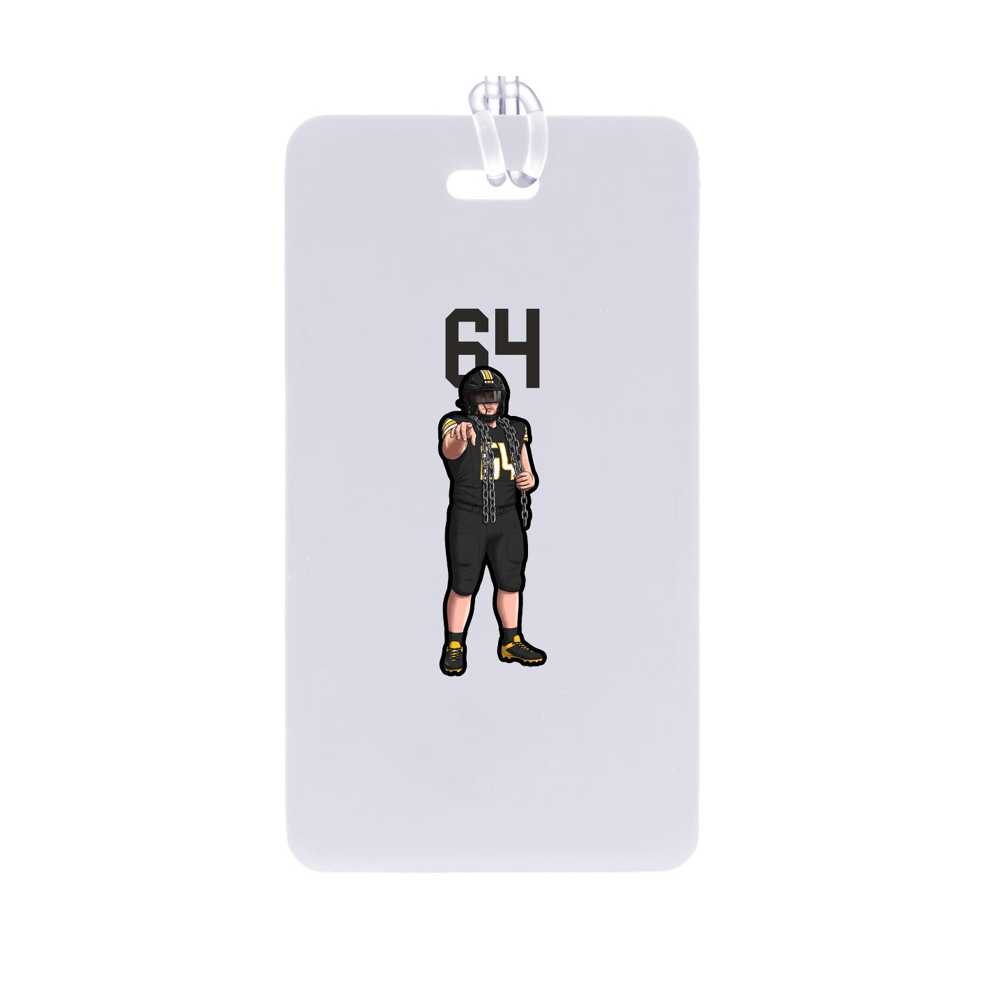 Bag Tag — Number Top in Classic
