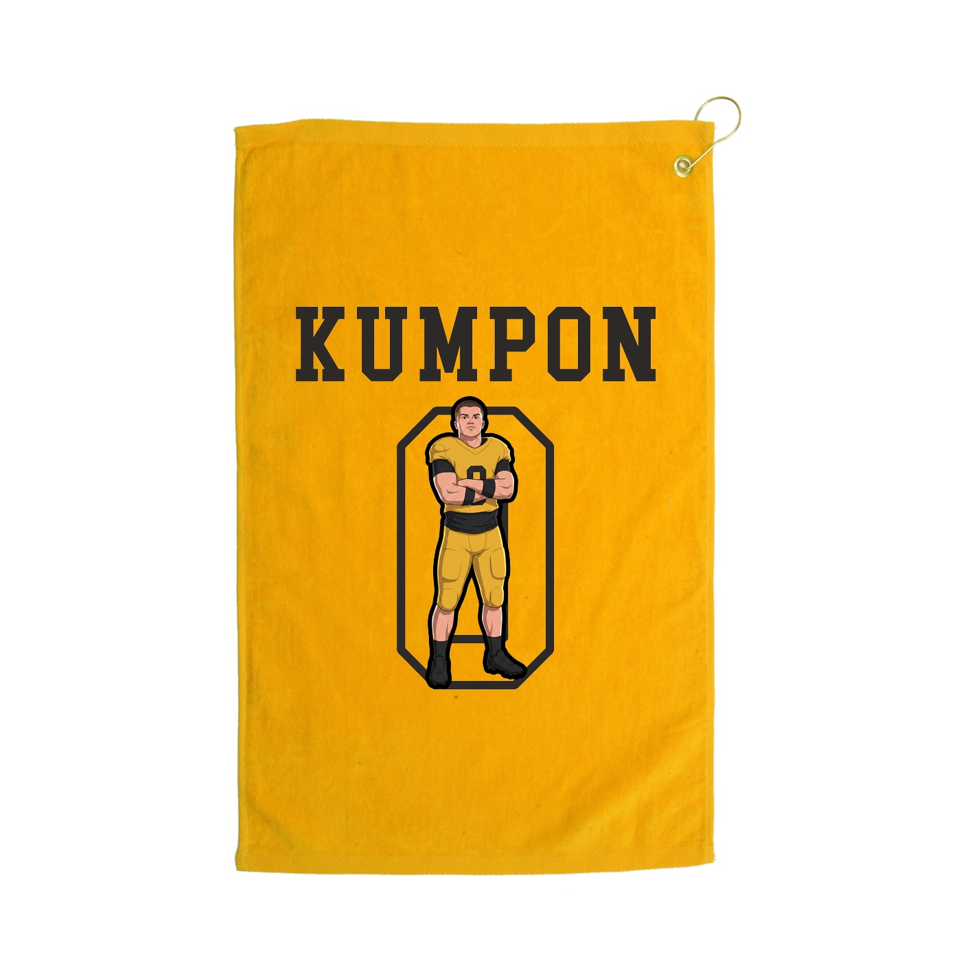 Golf Towel — Shirsey in Gold