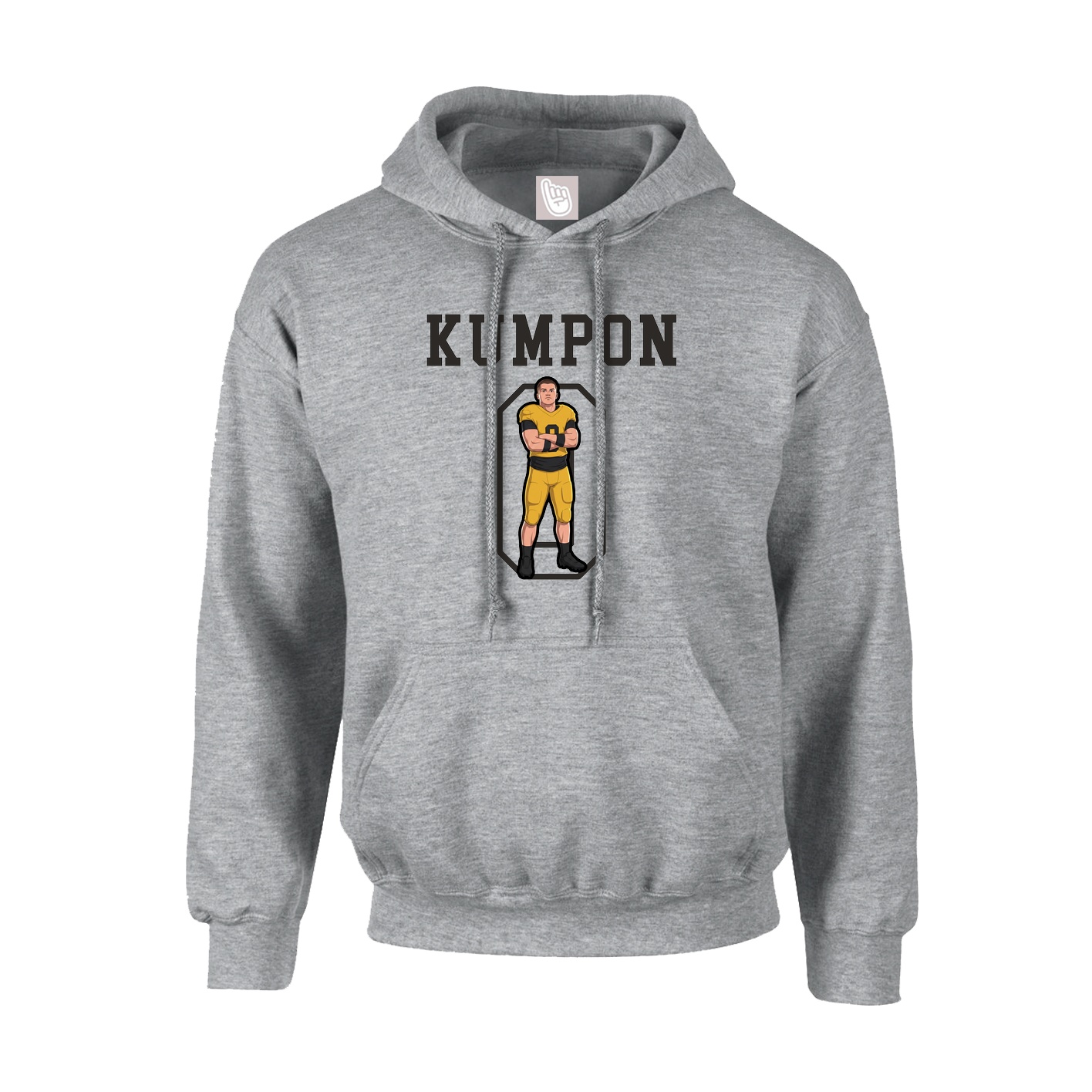 Youth Hoodie — Shirsey in Grey