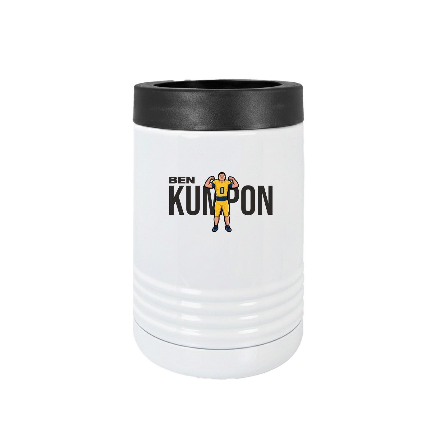 Beverage Holder — Player Name in White