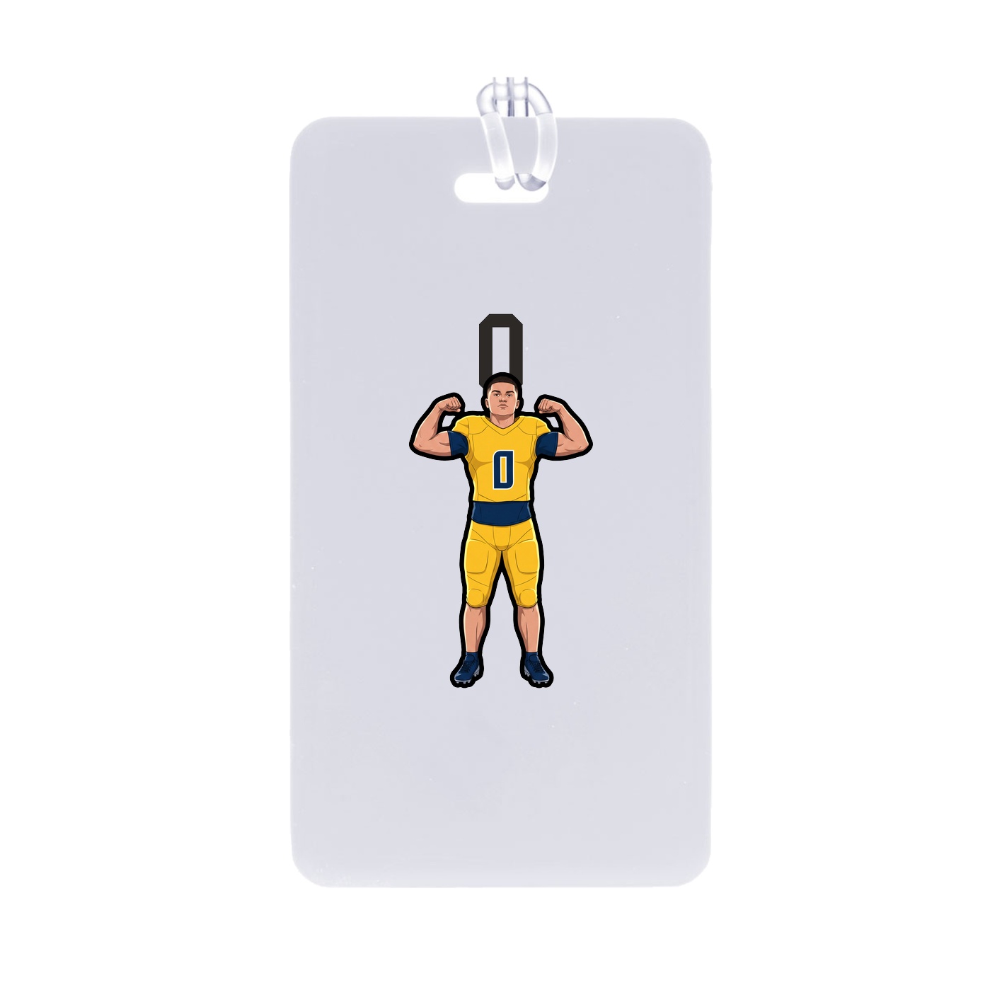 Bag Tag — Number Top in Classic
