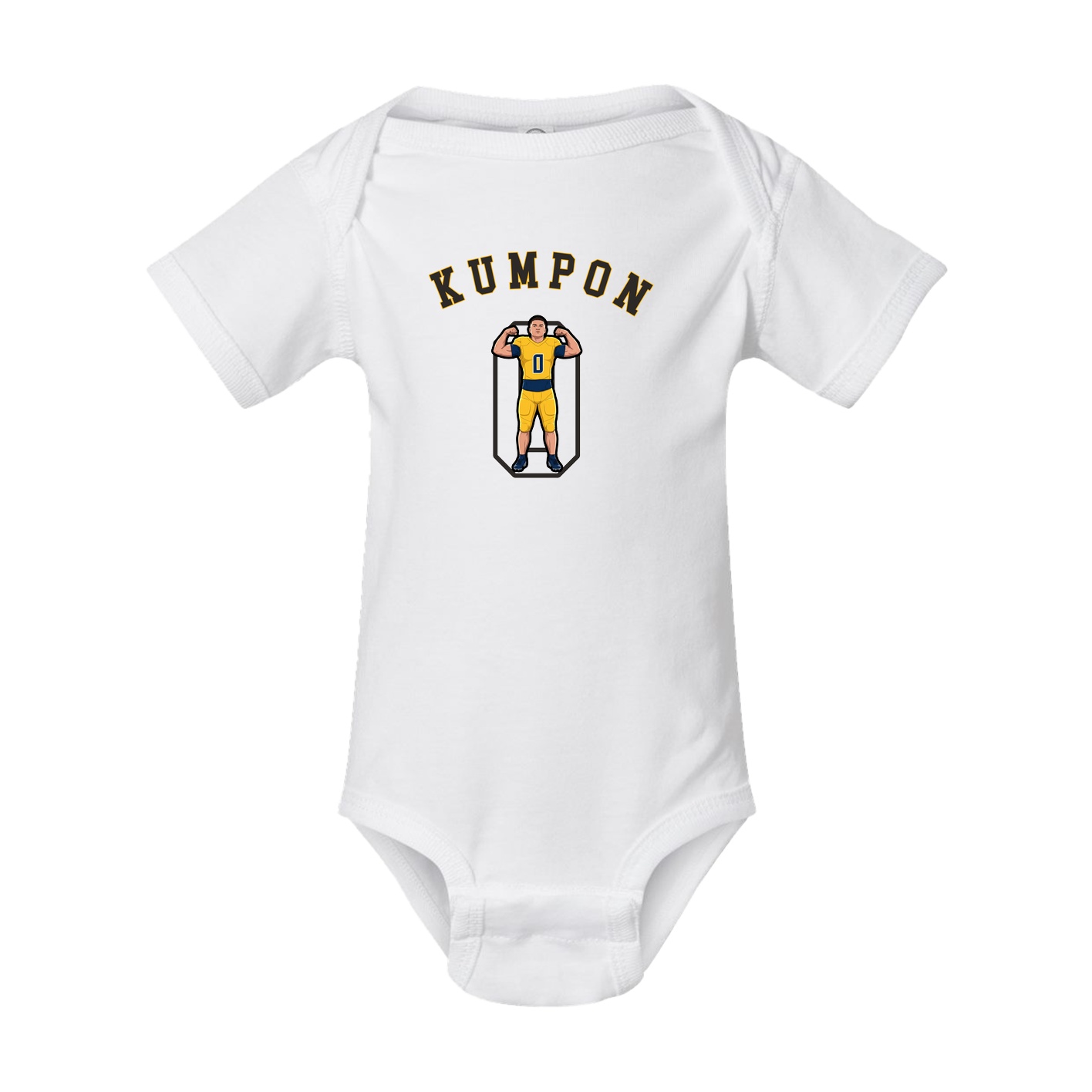Baby Onesie — Shirsey Arch in White