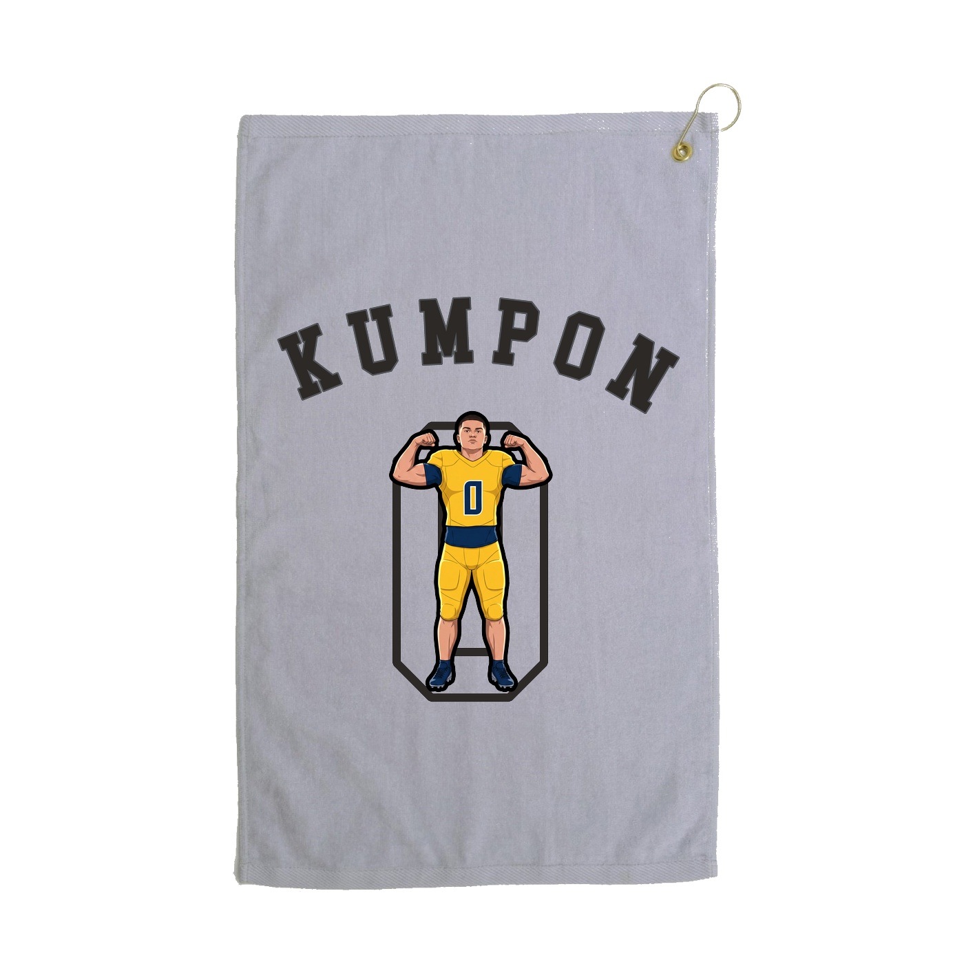 Golf Towel — Shirsey Arch in Grey