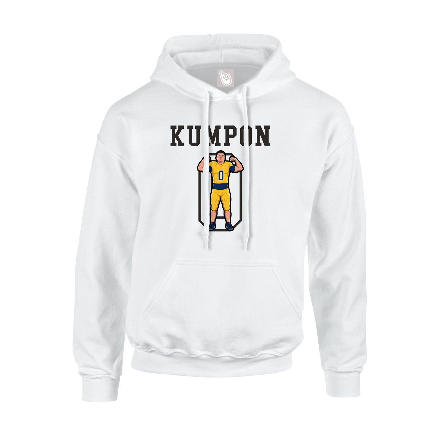 Youth Hoodie — Shirsey in White