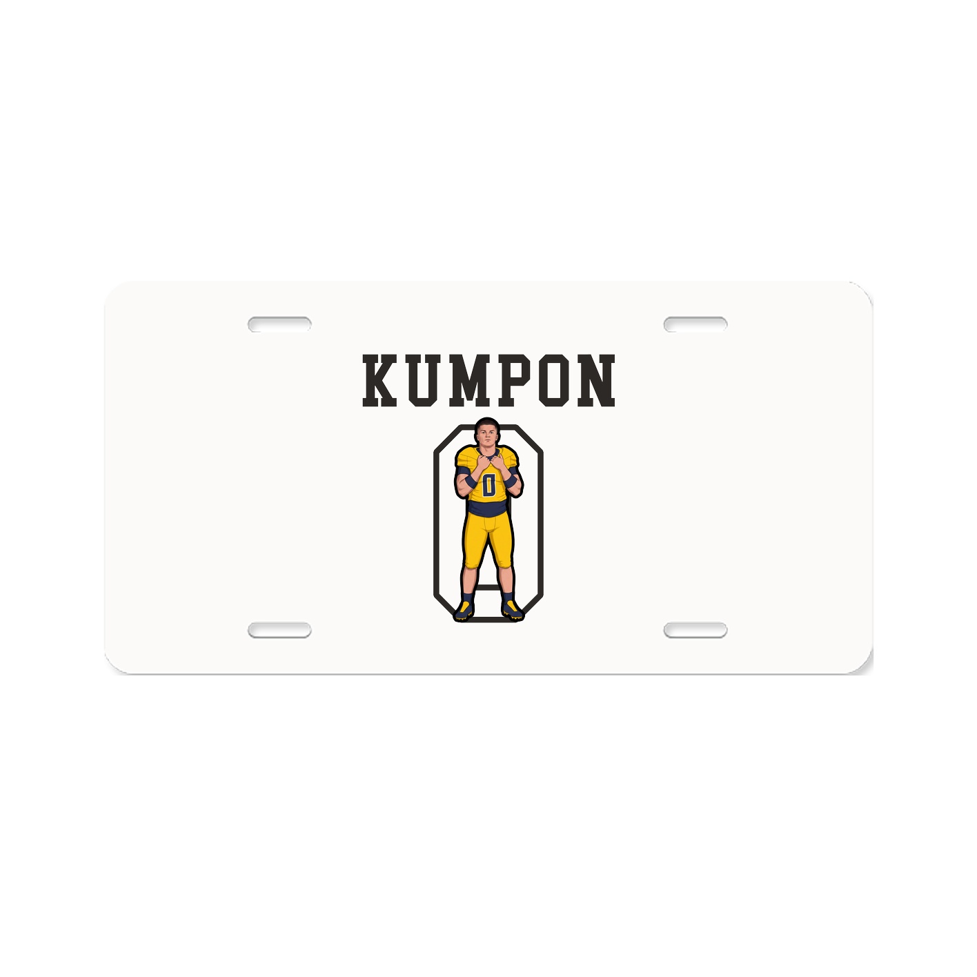 License Plate — Shirsey in Classic