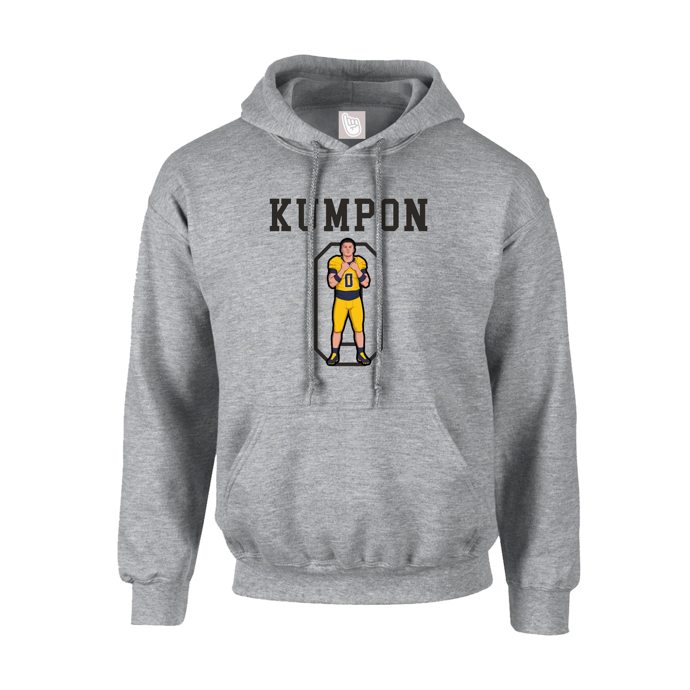 Hoodie — Shirsey in Grey