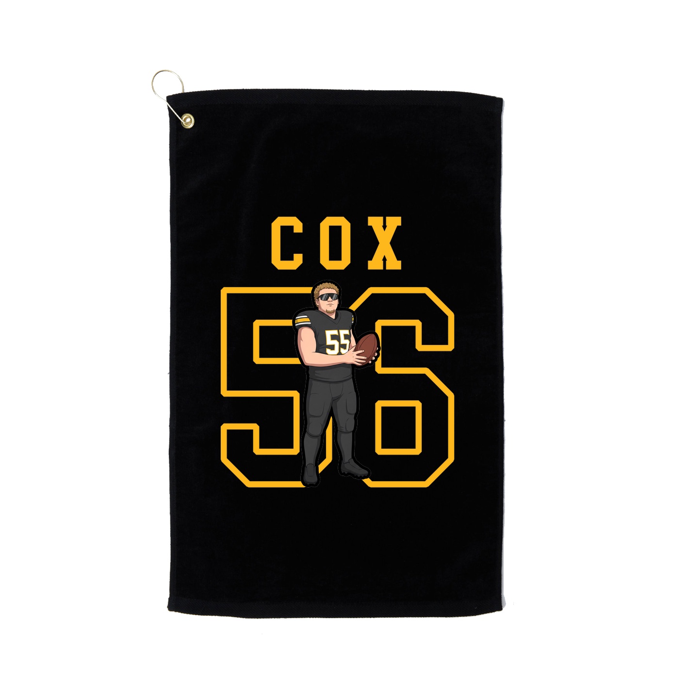 Golf Towel — Shirsey in Black
