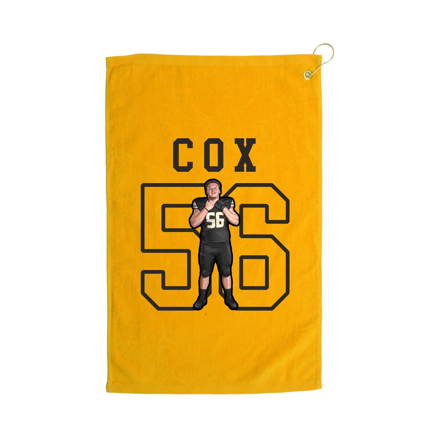 Golf Towel — Shirsey in Gold