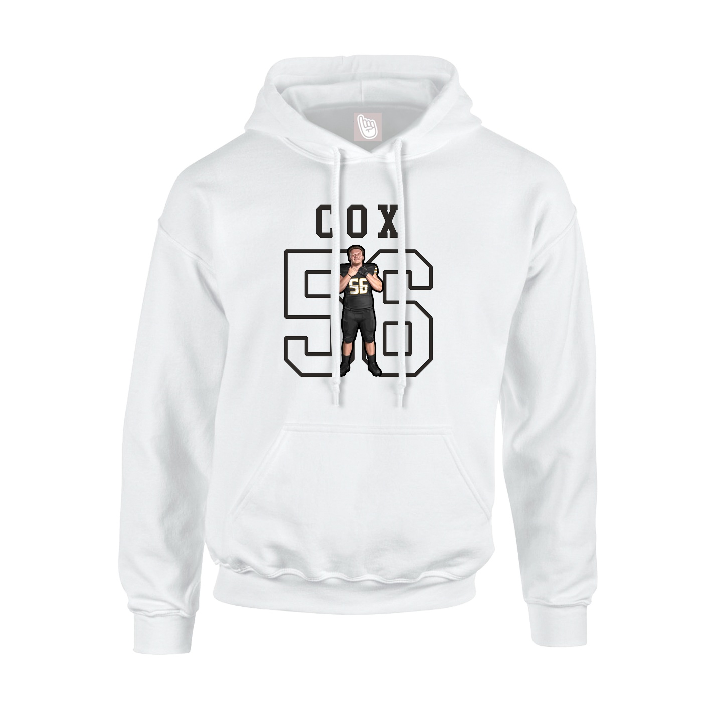 Youth Hoodie — Shirsey in White