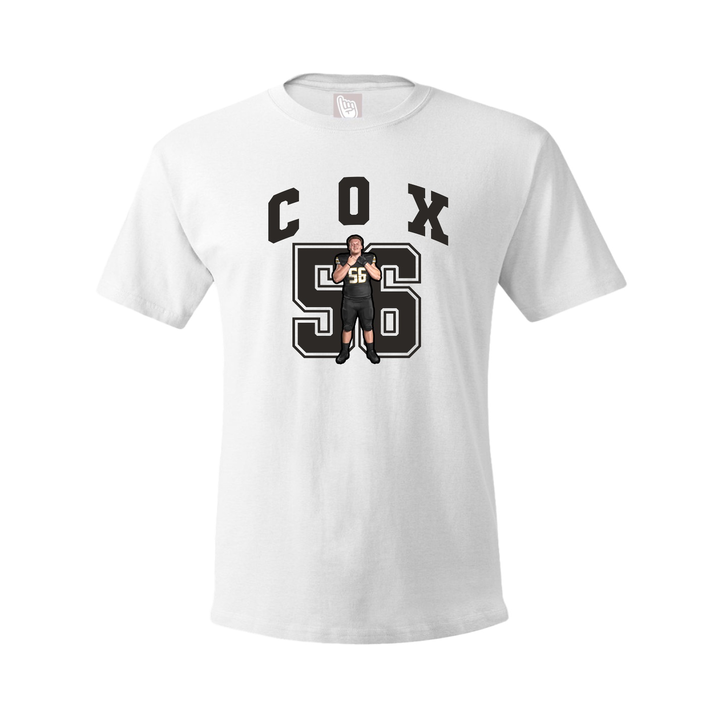 Tee — Number in White