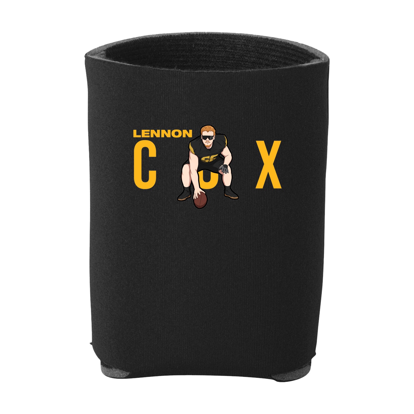 Can Holder — Player Name in Black